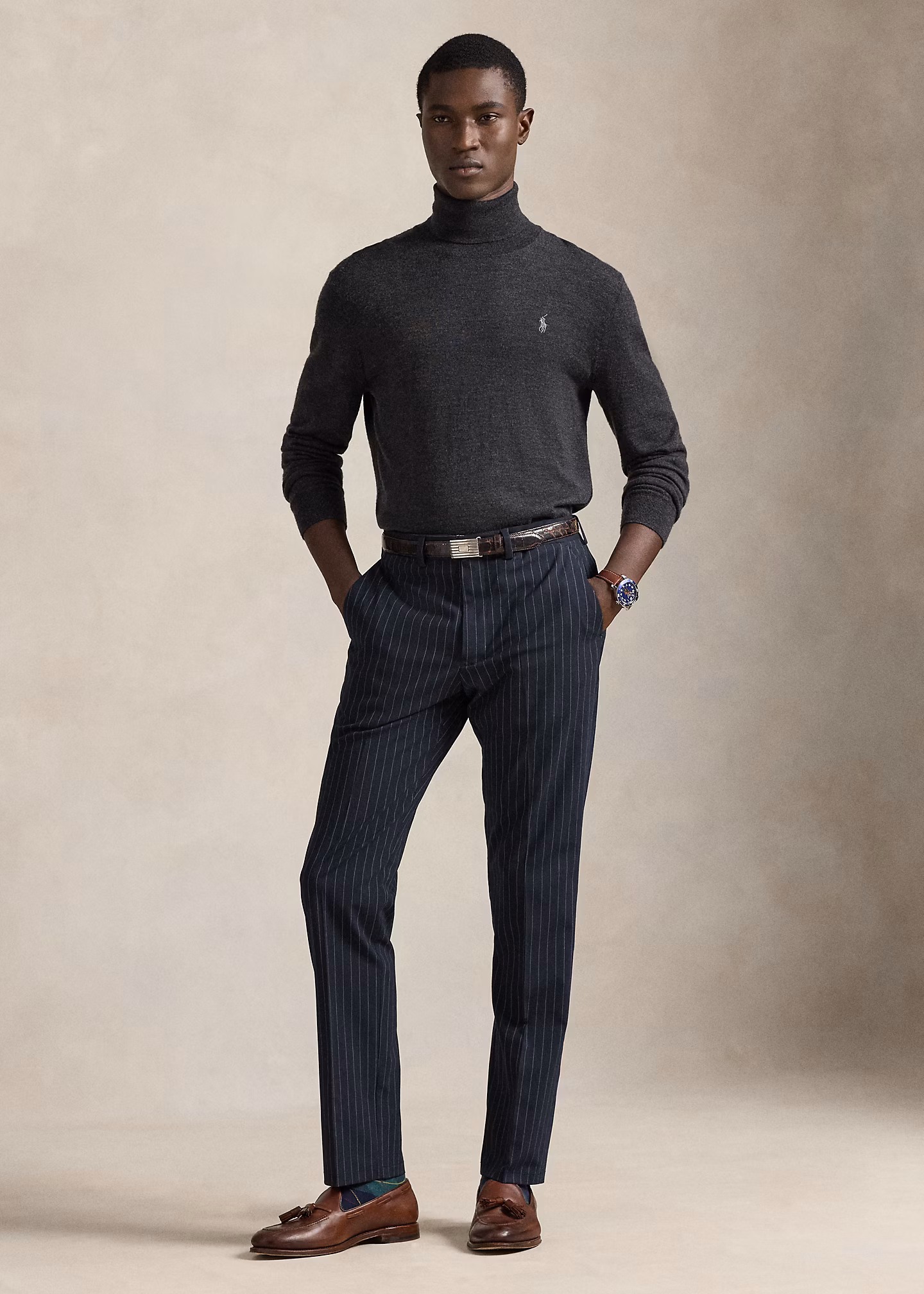 Straight-Fit Stretchhose Manhasset - RALPH LAUREN OUTLET