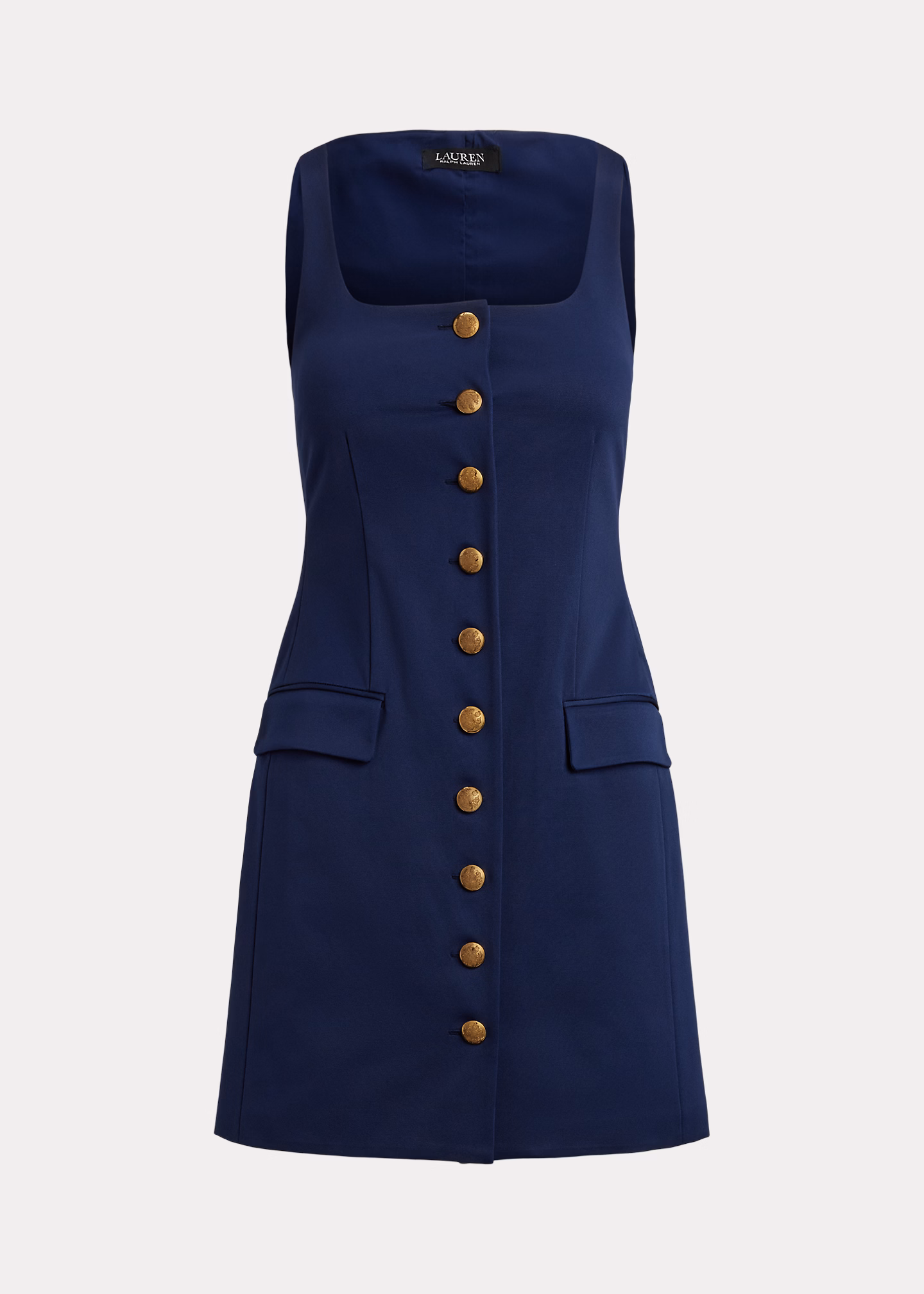 Faille-Cocktailkleid mit Knopfbesatz - RALPH LAUREN OUTLET