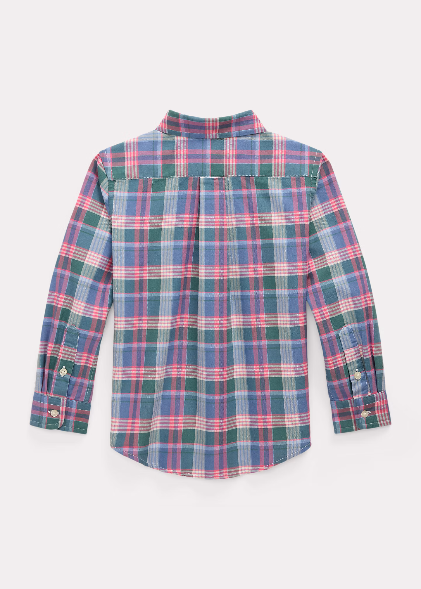 Kariertes Hemd aus Baumwolloxford - RALPH LAUREN OUTLET