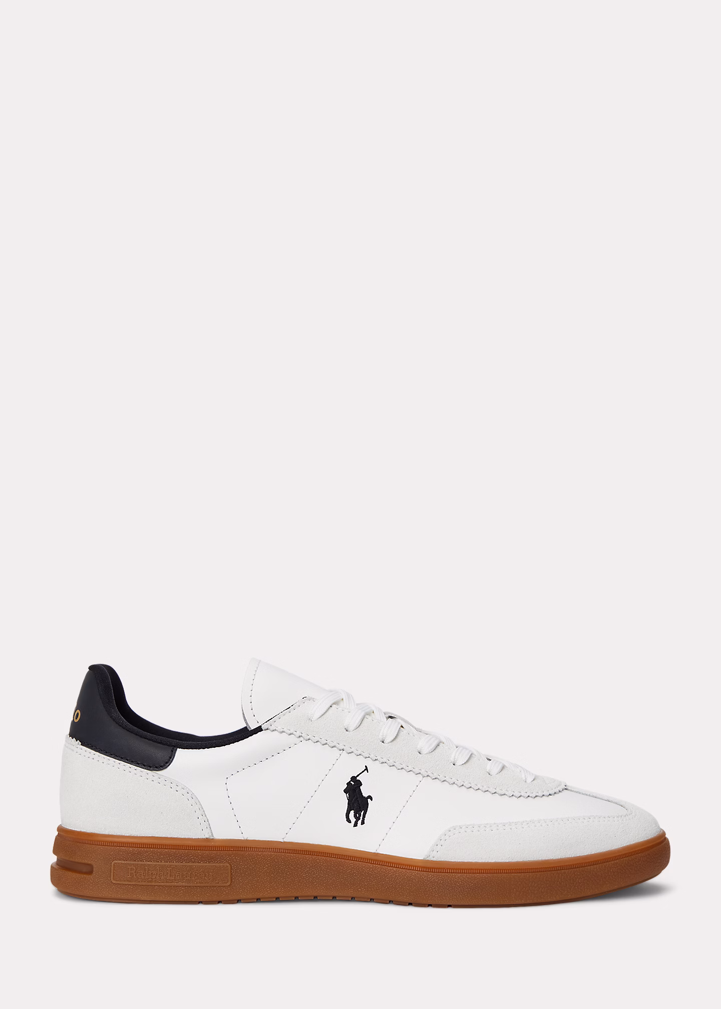 Sneaker Bedford aus Leder und Wildleder - RALPH LAUREN OUTLET