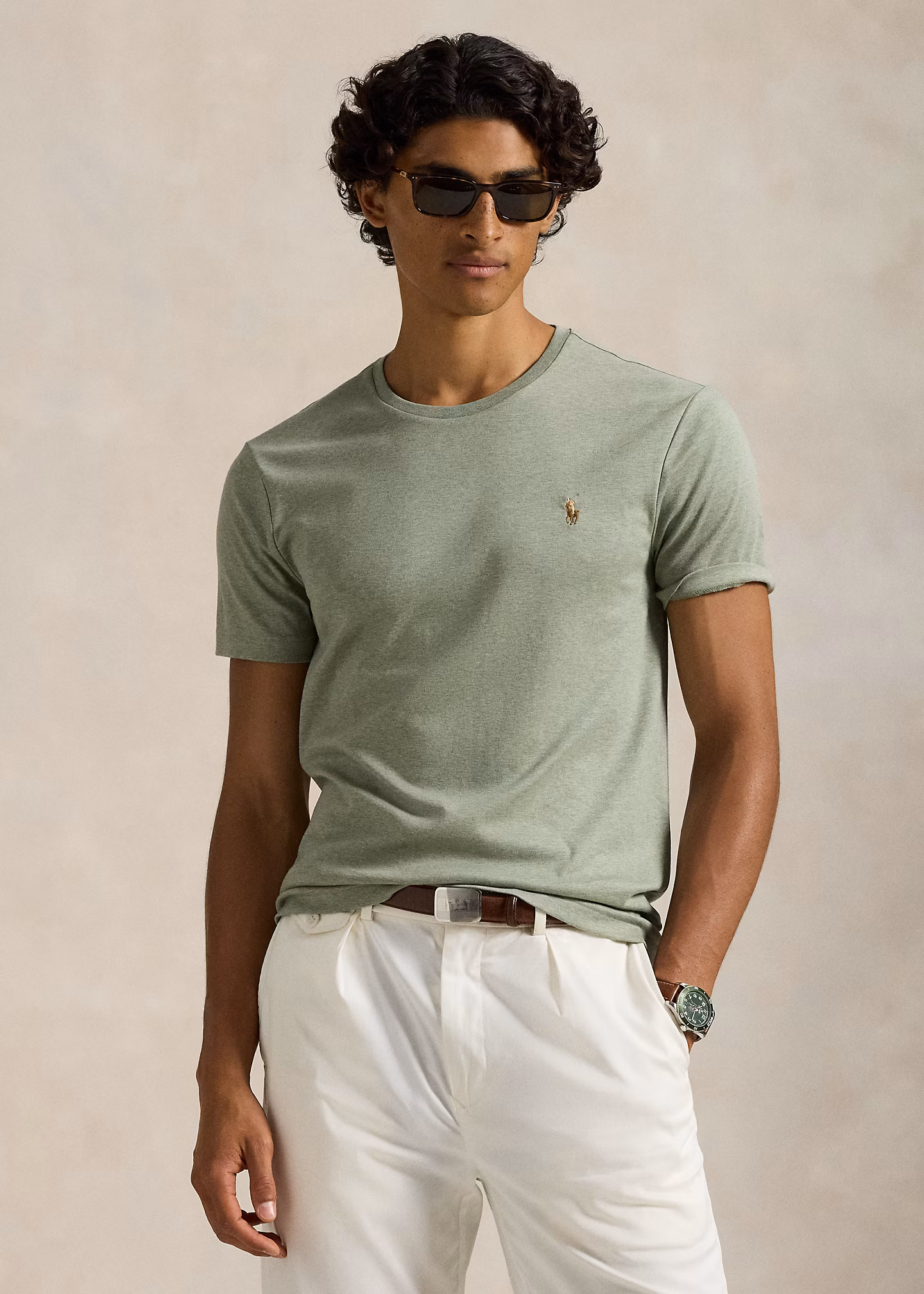 Weiches Custom-Slim-Fit T-Shirt - RALPH LAUREN OUTLET