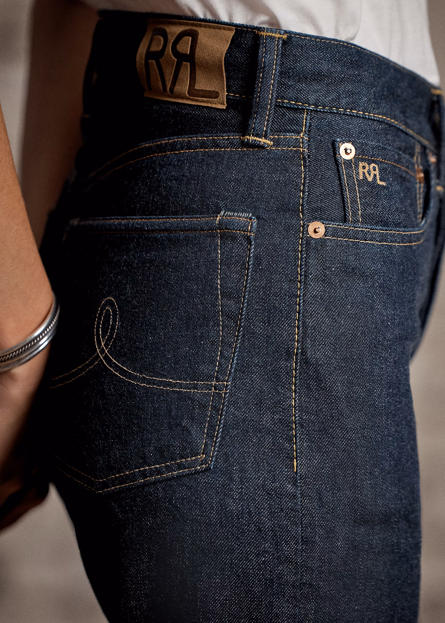 Straight-Fit Jeans mit Waschung - RALPH LAUREN OUTLET