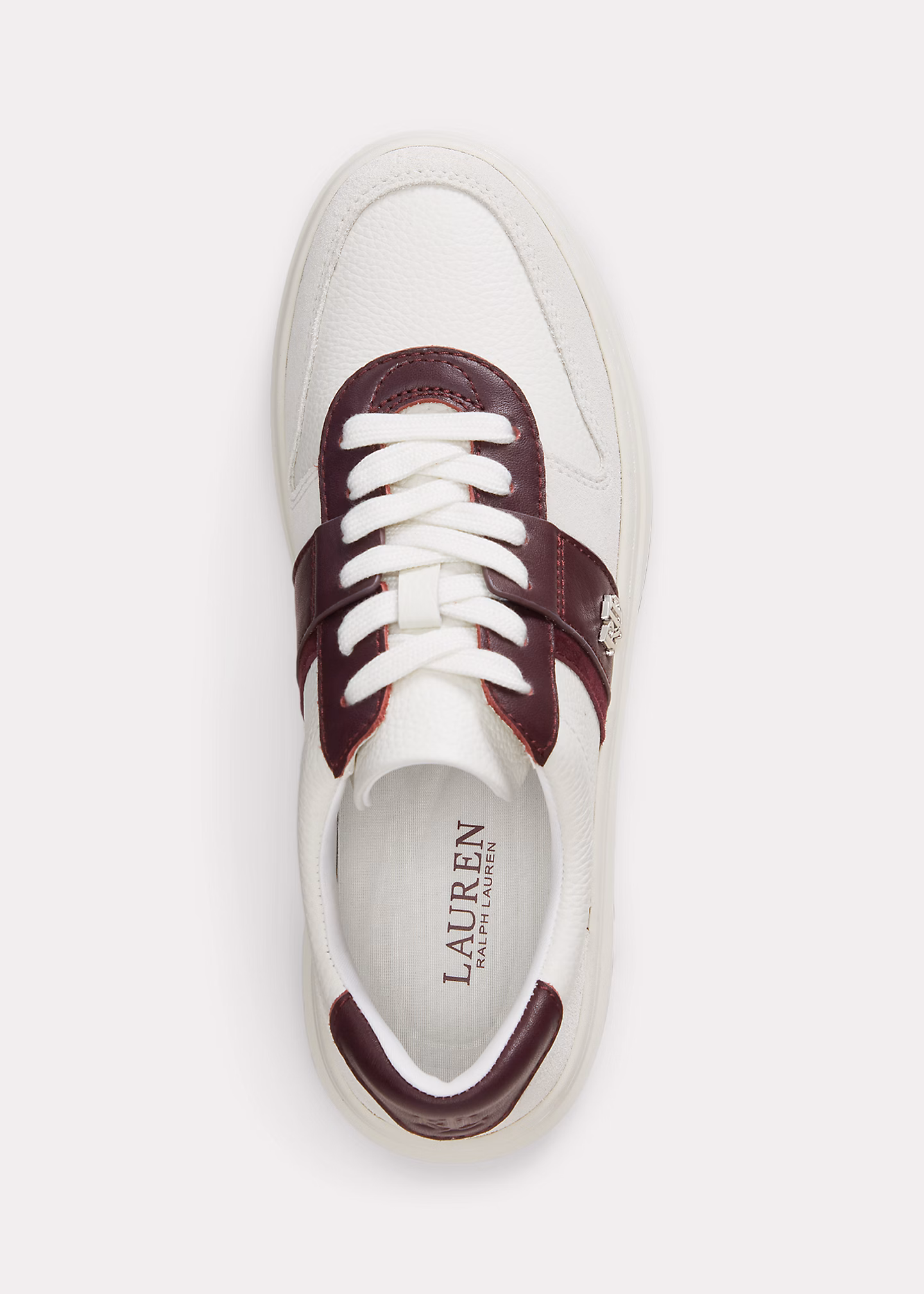 Sneaker Harlie aus Leder und Wildleder - RALPH LAUREN OUTLET