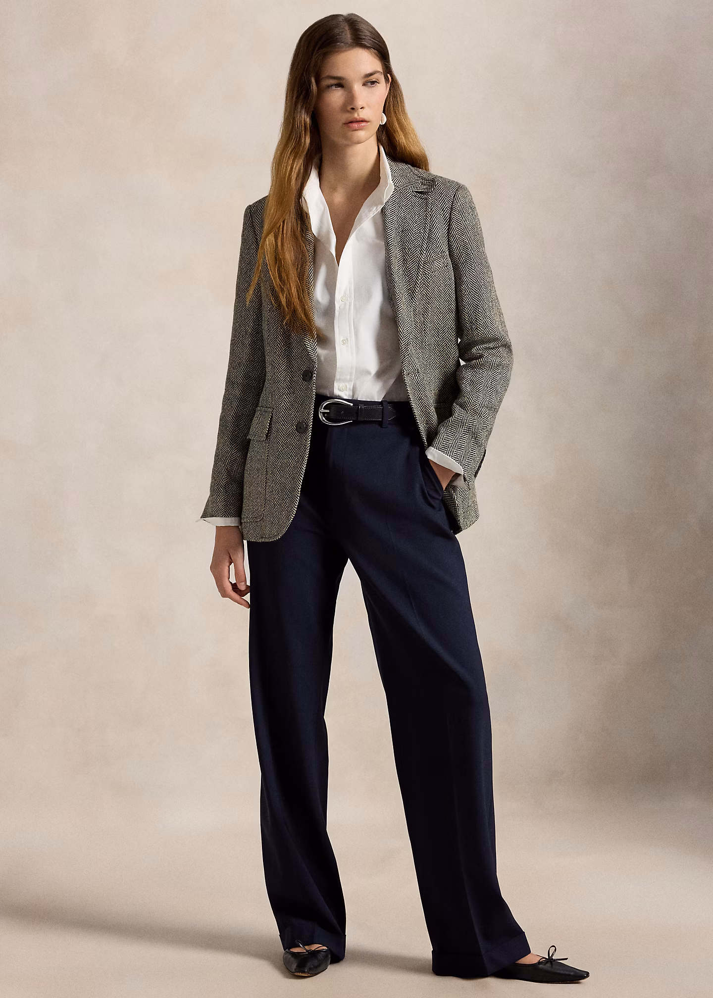 Relaxed-Straight-Fit Wollhose - RALPH LAUREN OUTLET