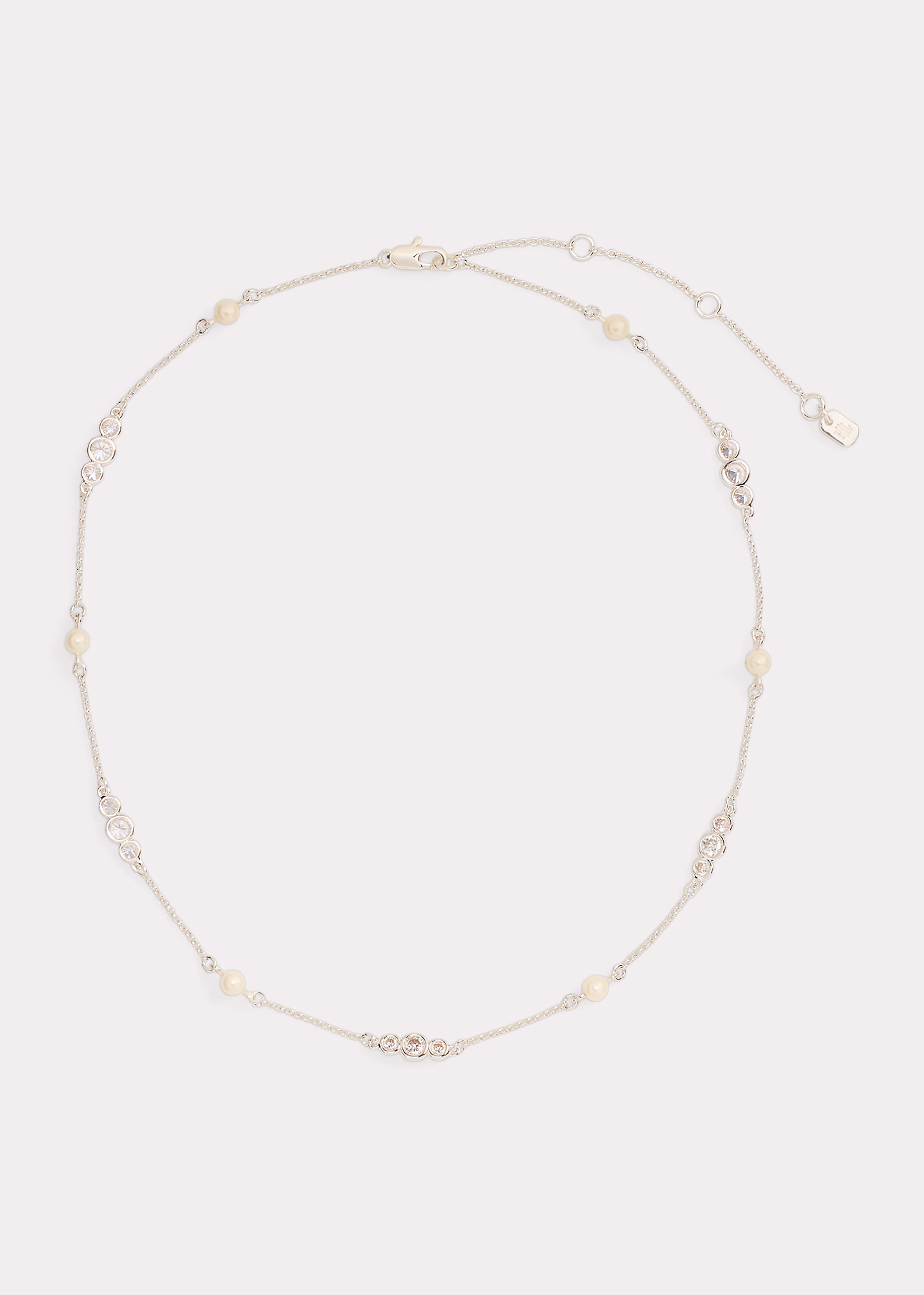 Station-Halskette mit Kunstperlen - RALPH LAUREN OUTLET