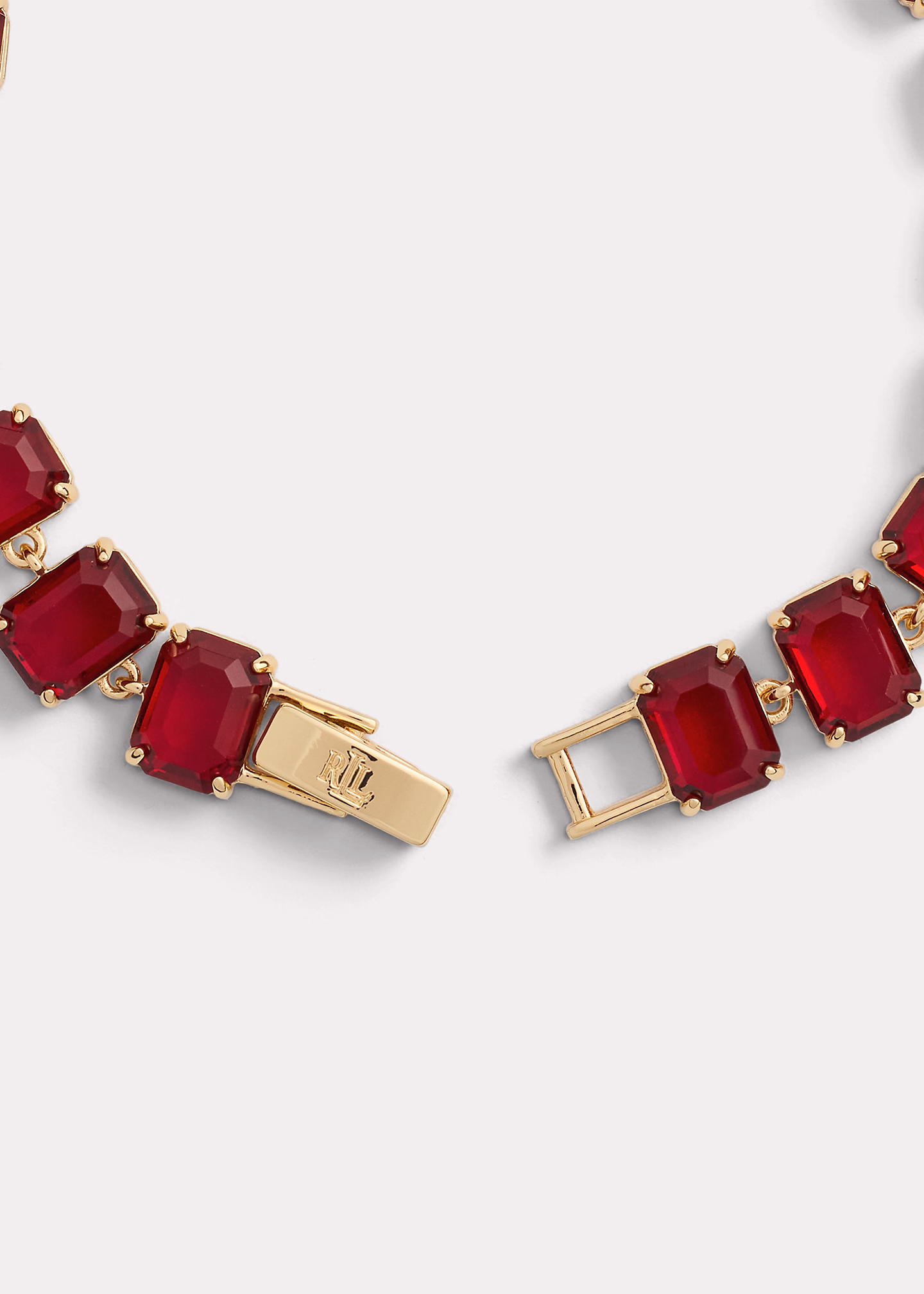 Vergoldetes Tennisarmband mit Steinen - RALPH LAUREN OUTLET