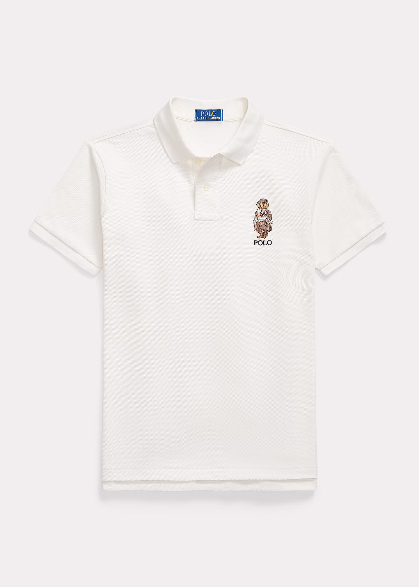 Custom-Slim-Fit Poloshirt mit Polo Bear - RALPH LAUREN OUTLET