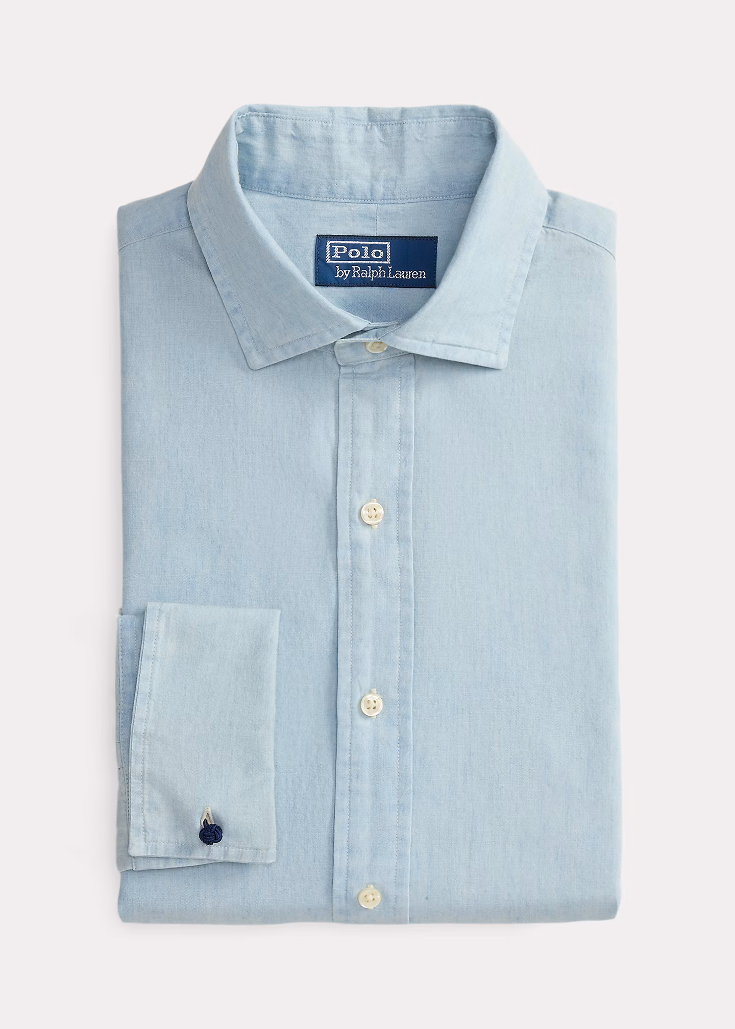 Custom-Fit Hemd mit Umschlagmanschetten - RALPH LAUREN OUTLET