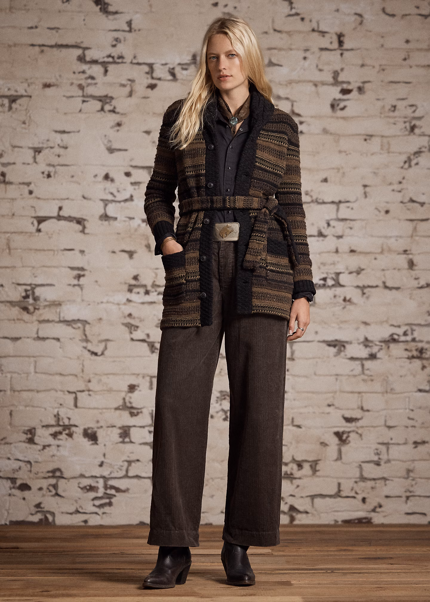 Strickjacke aus einer Wollmischung - RALPH LAUREN OUTLET