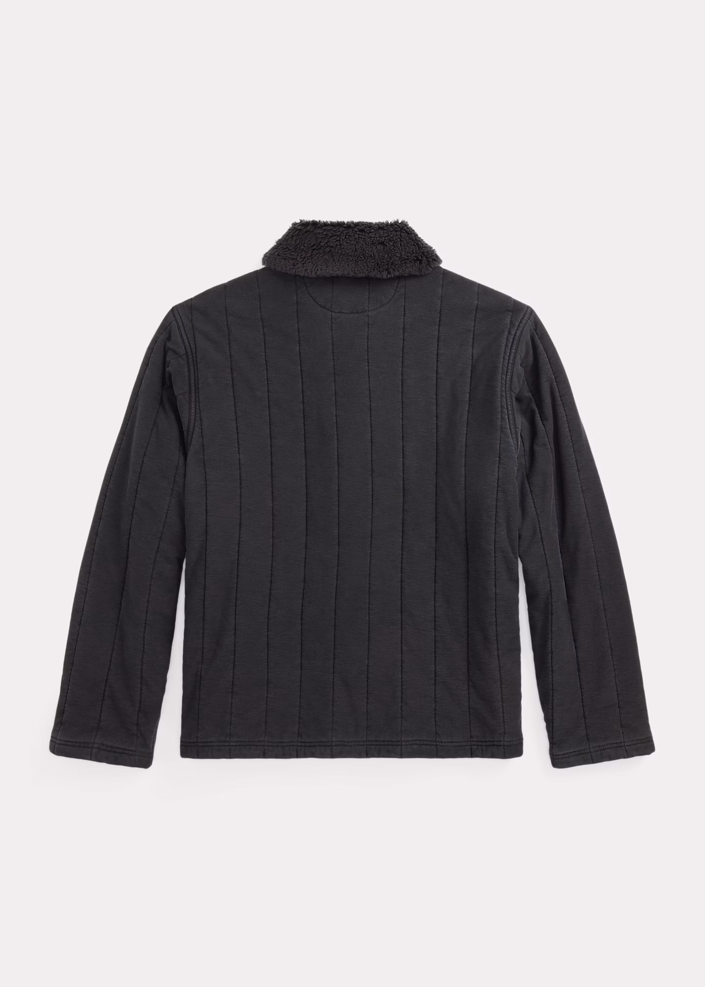 Gesteppte Jerseyjacke mit Fleecekragen - RALPH LAUREN OUTLET