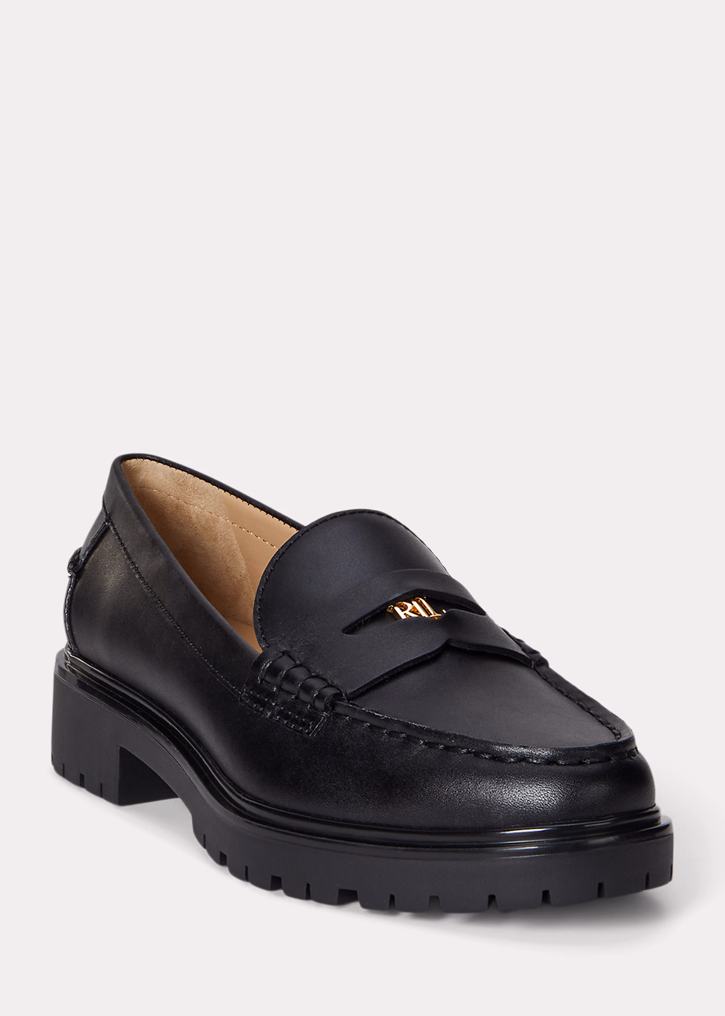 Pennyloafer Marli aus Kalbsleder - RALPH LAUREN OUTLET