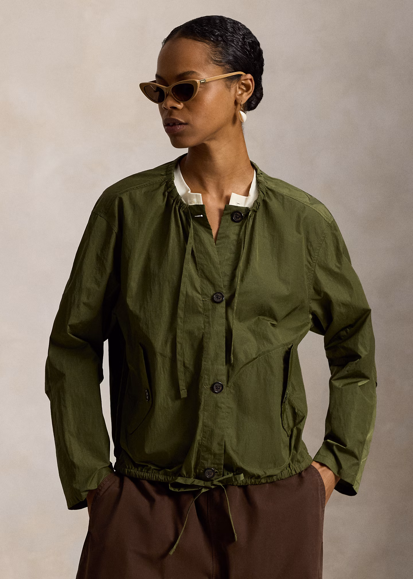 Windjacke mit Tunnelzug - RALPH LAUREN OUTLET