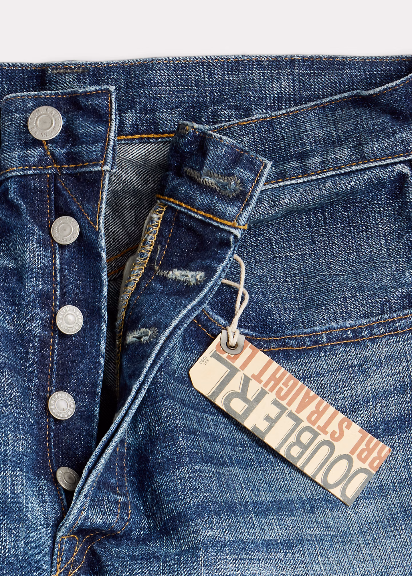 Straight-Fit Selvedge-Jeans Hillsview - RALPH LAUREN OUTLET