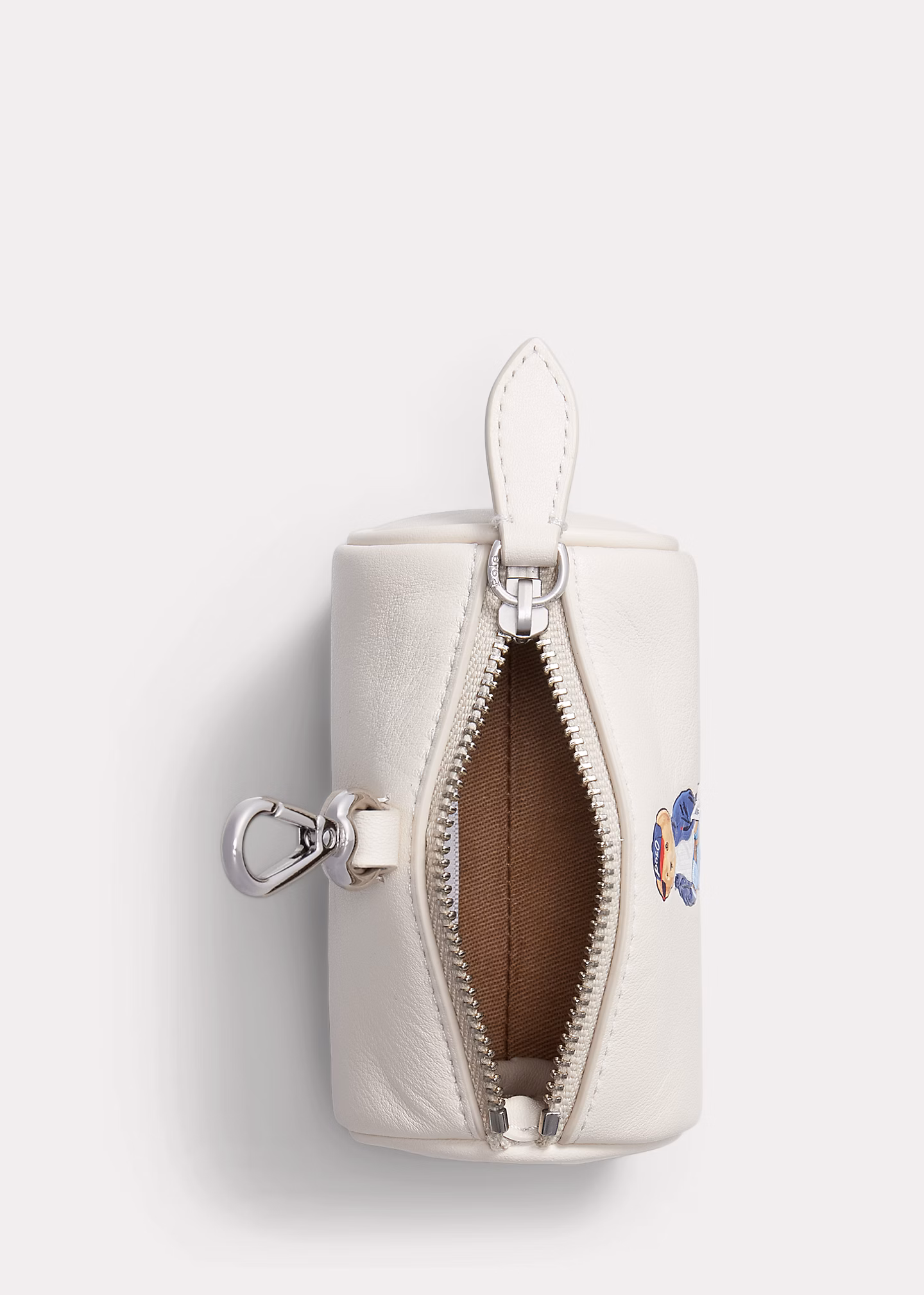 Zylinderförmige Geldbörse mit Polo Bear - RALPH LAUREN OUTLET