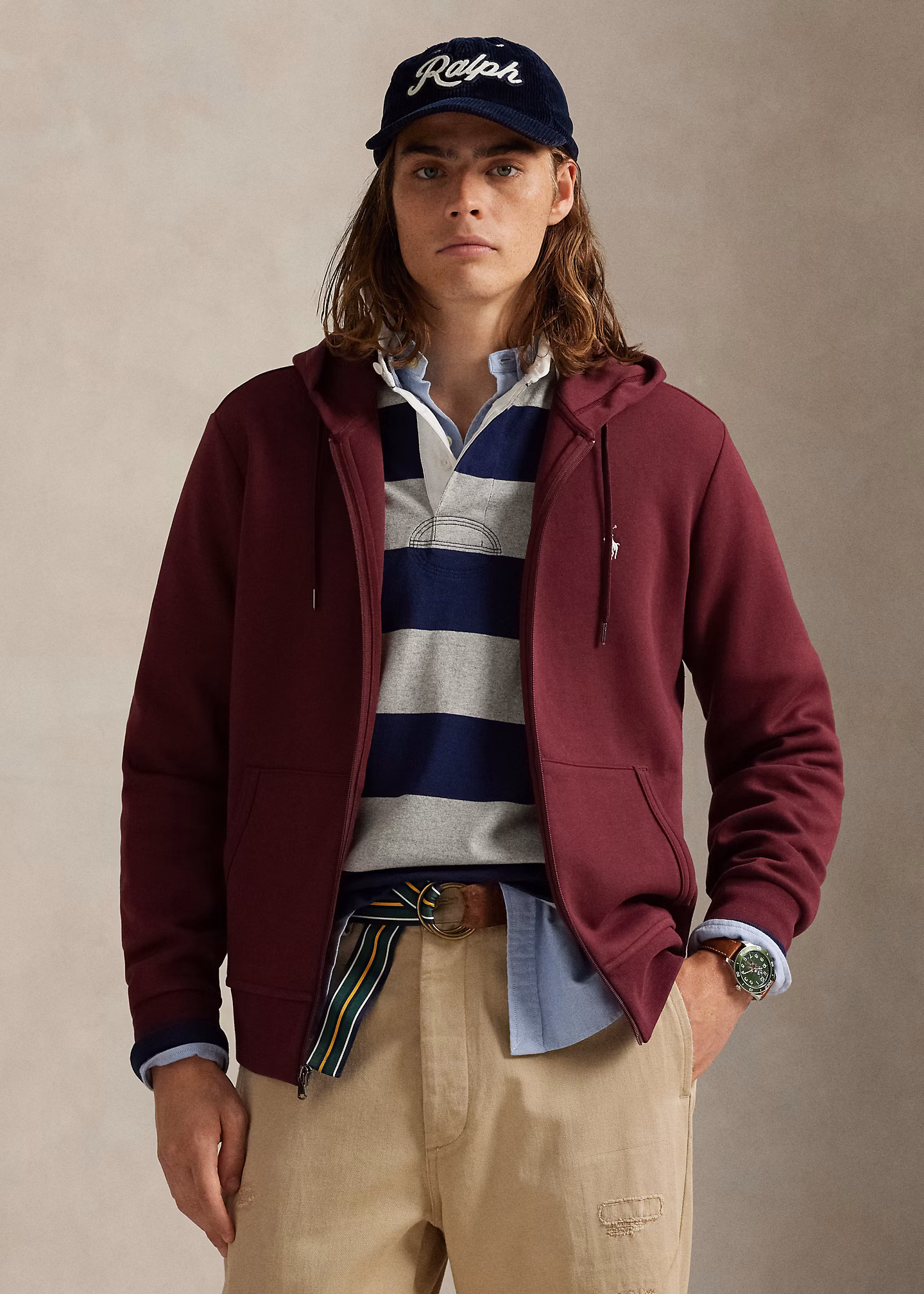 Doppellagige Kapuzenjacke - RALPH LAUREN OUTLET