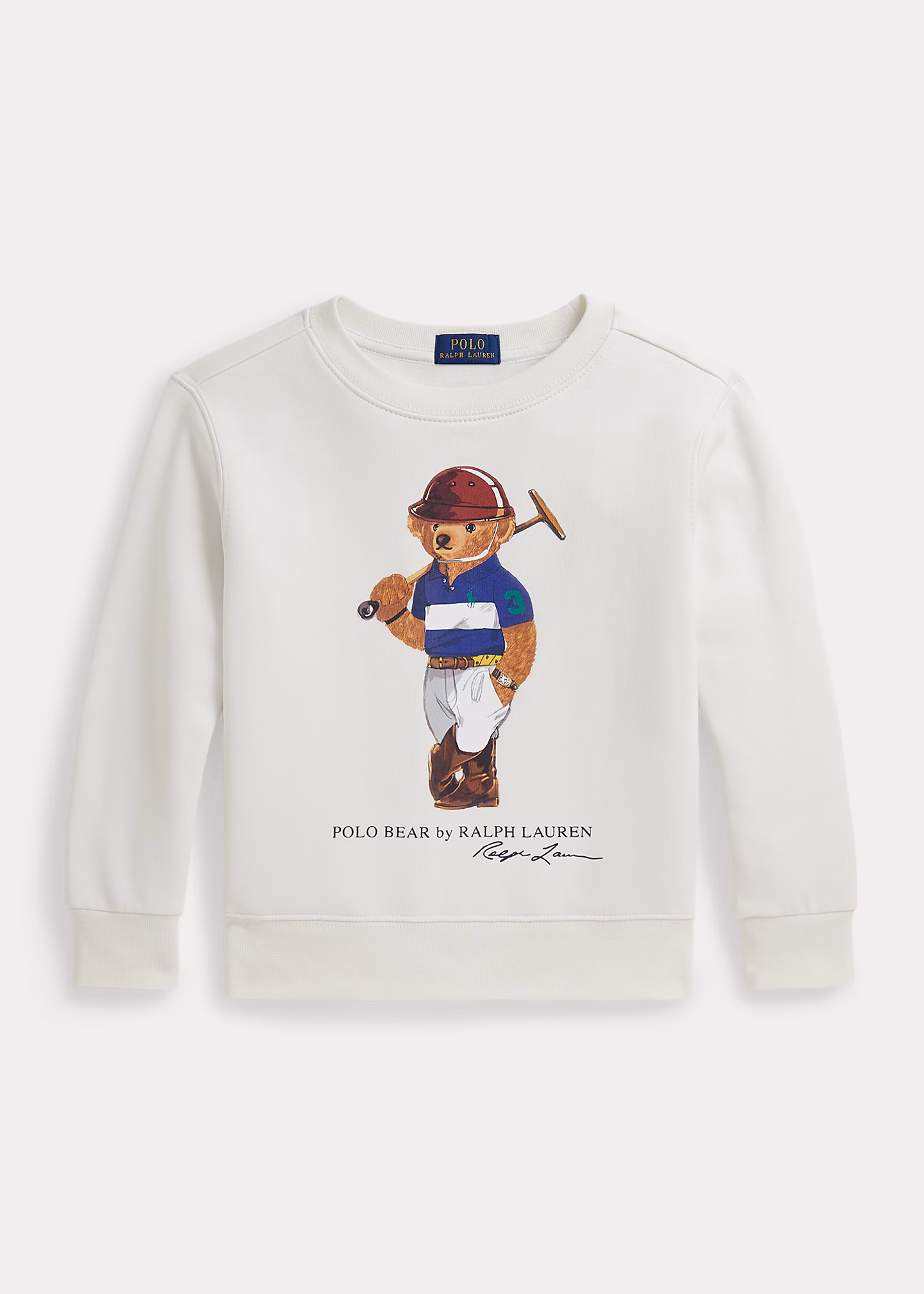 Fleece-Sweatshirt mit Polo Bear - RALPH LAUREN OUTLET