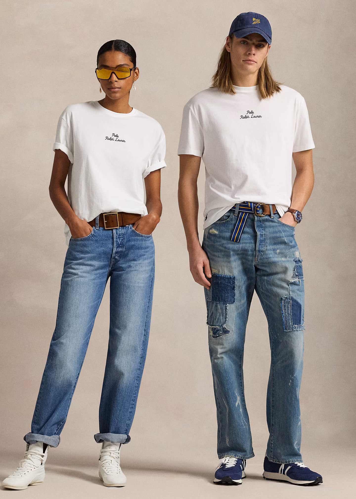 Classic-Fit Jersey-T-Shirt mit Logo - RALPH LAUREN OUTLET