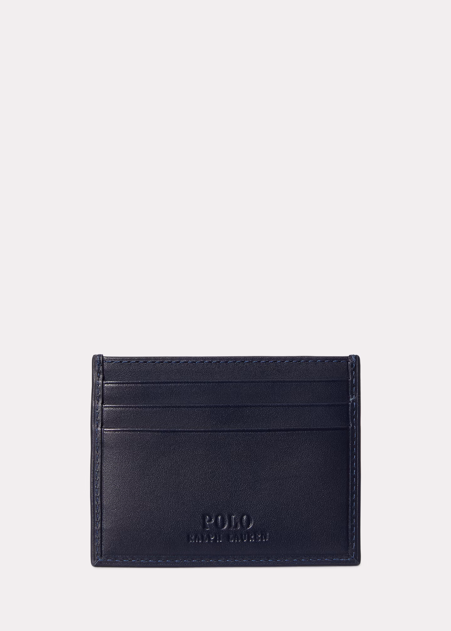 Kartenetui aus Leder mit Polo Bear - RALPH LAUREN OUTLET