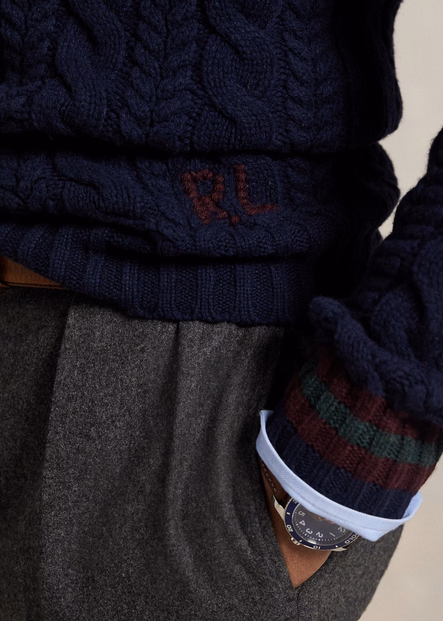 Cricket-Pullover aus Wolle und Kaschmir - RALPH LAUREN OUTLET