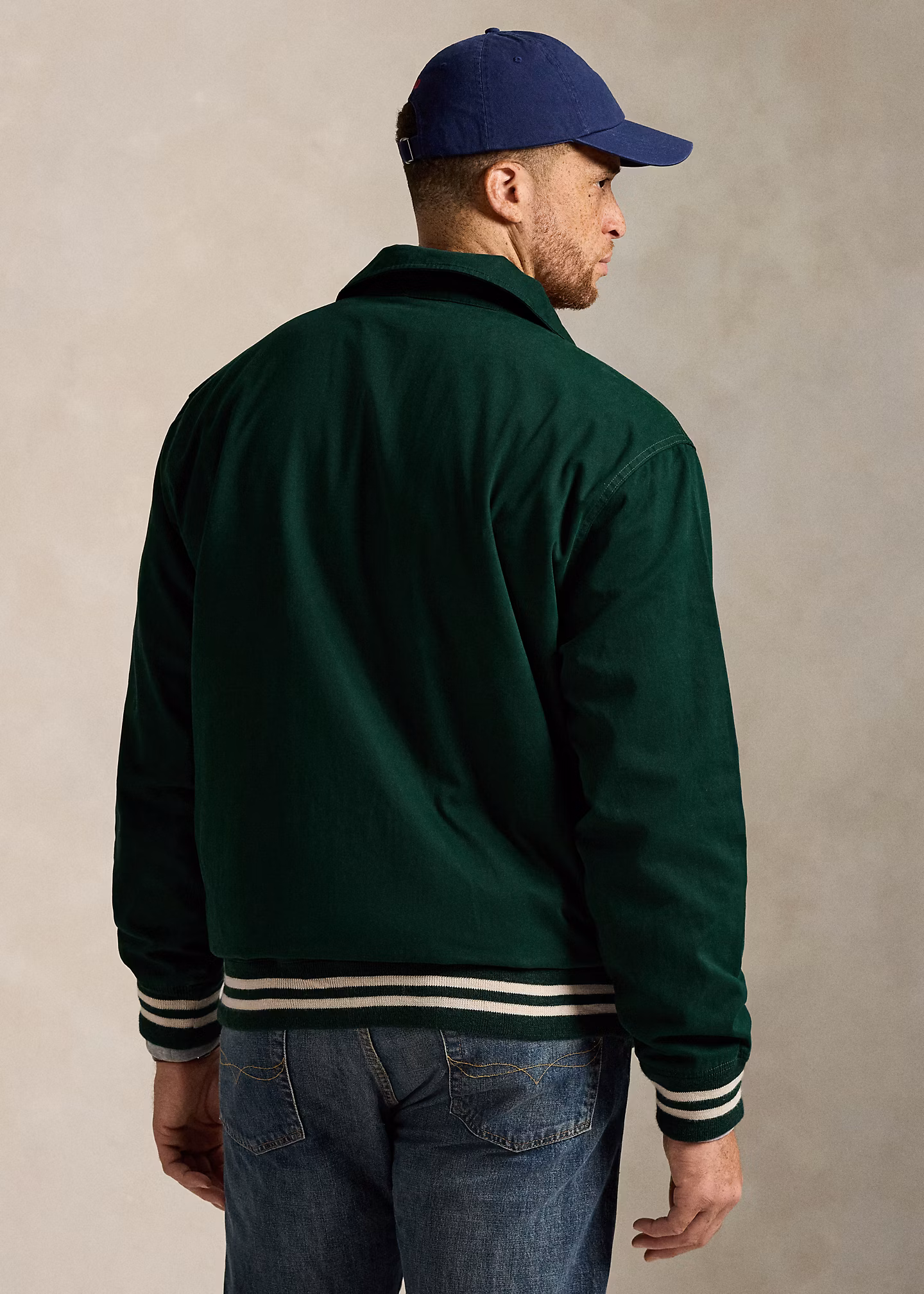 Twilljacke mit Pony-Aufnäher - RALPH LAUREN OUTLET