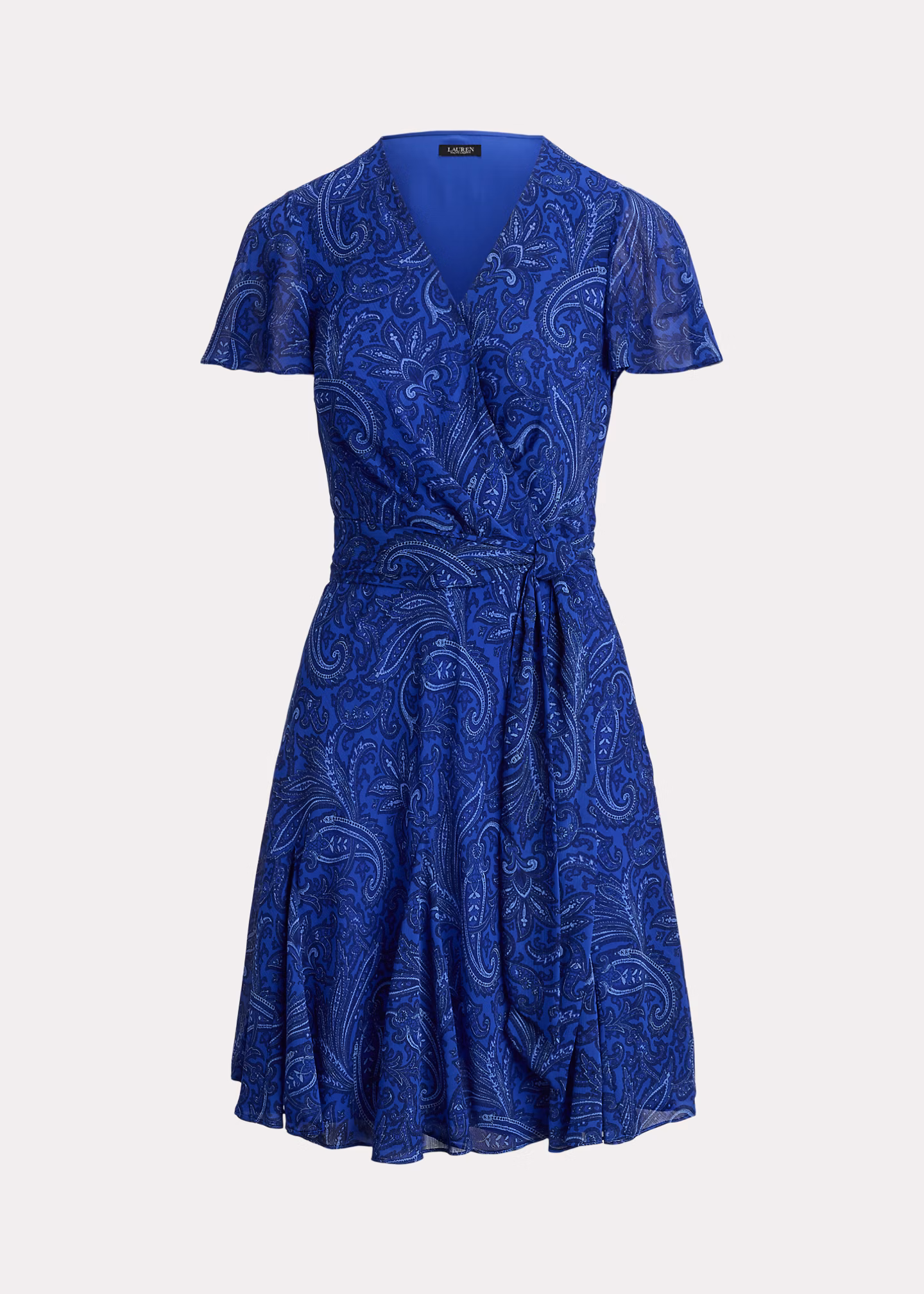 Georgette-Kleid mit Paisley-Motiv - RALPH LAUREN OUTLET