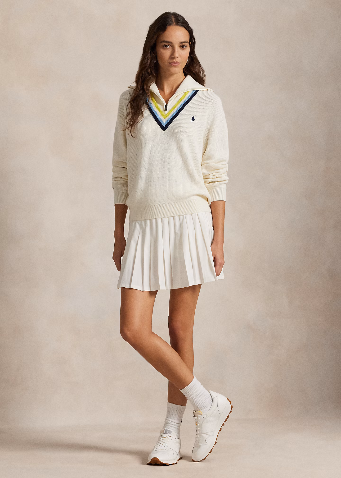 Cricket-Pullover mit Reißverschluss - RALPH LAUREN OUTLET