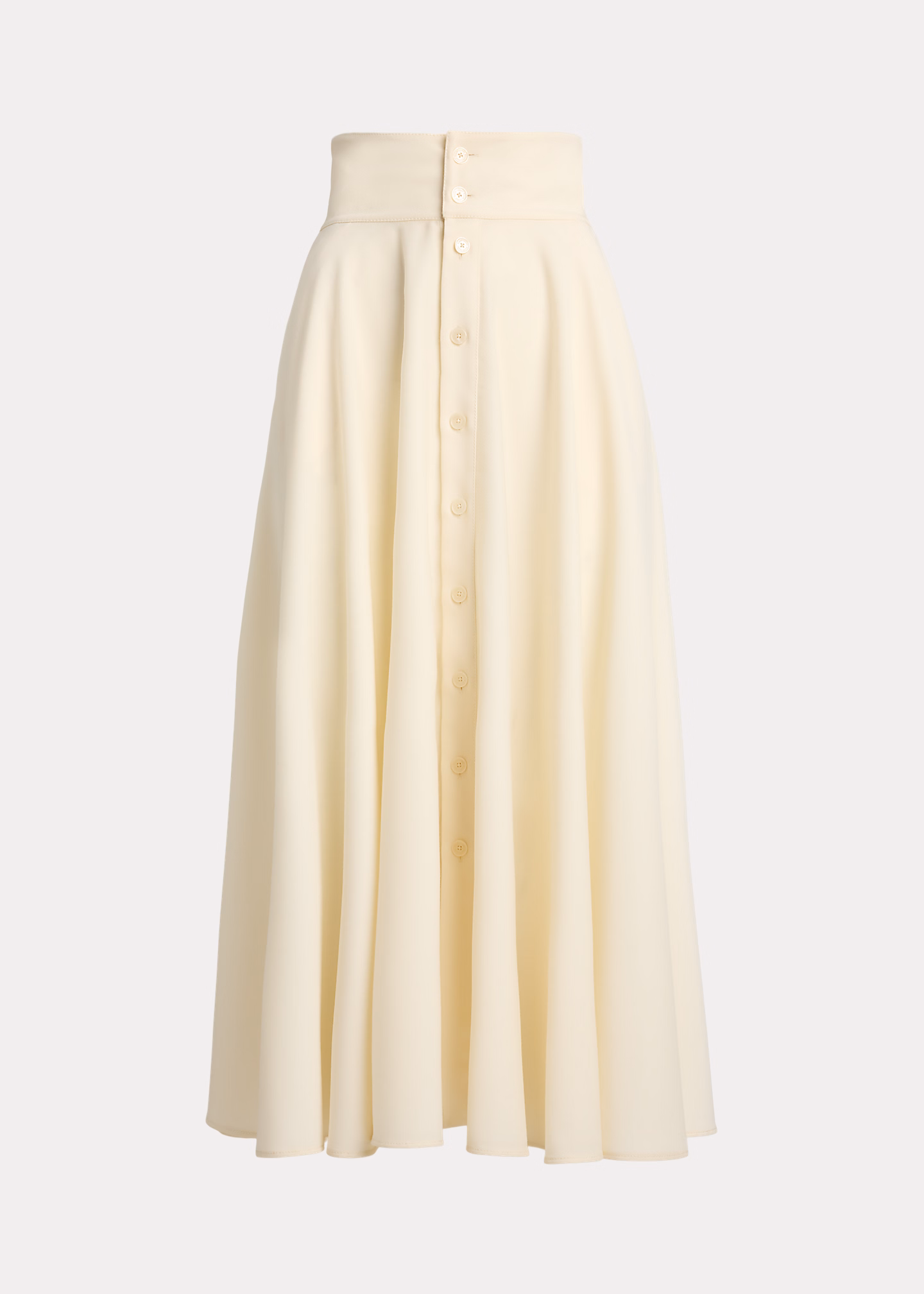 Rock Delilah aus Wollgabardine - RALPH LAUREN OUTLET