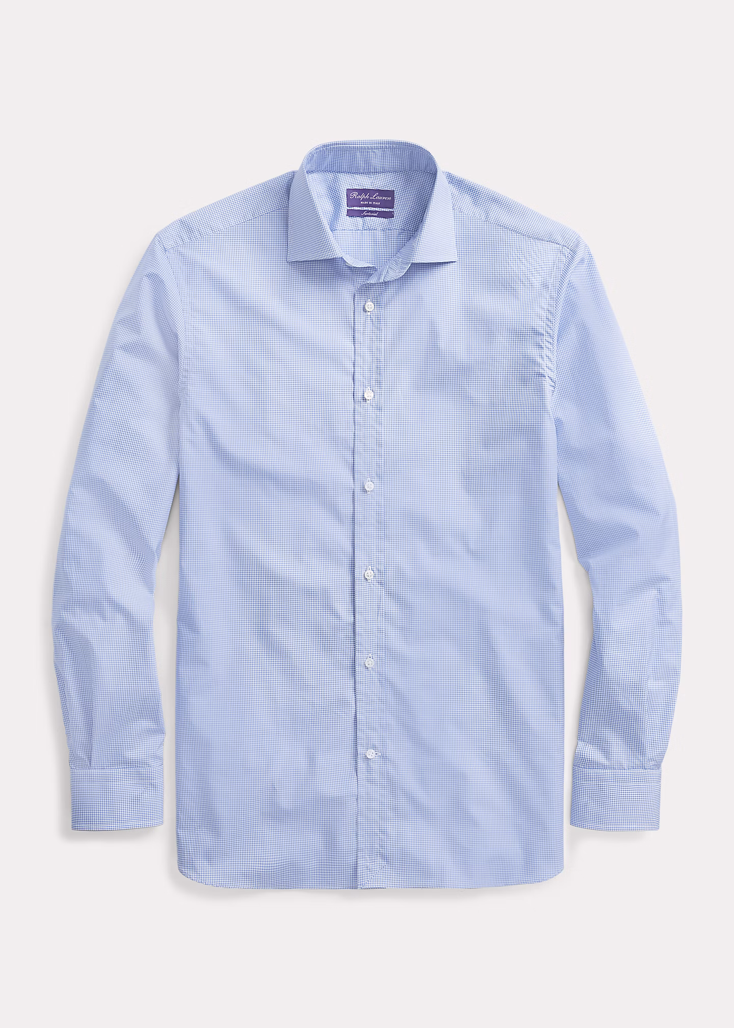 Twillhemd mit Mini-Ginganmuster - RALPH LAUREN OUTLET