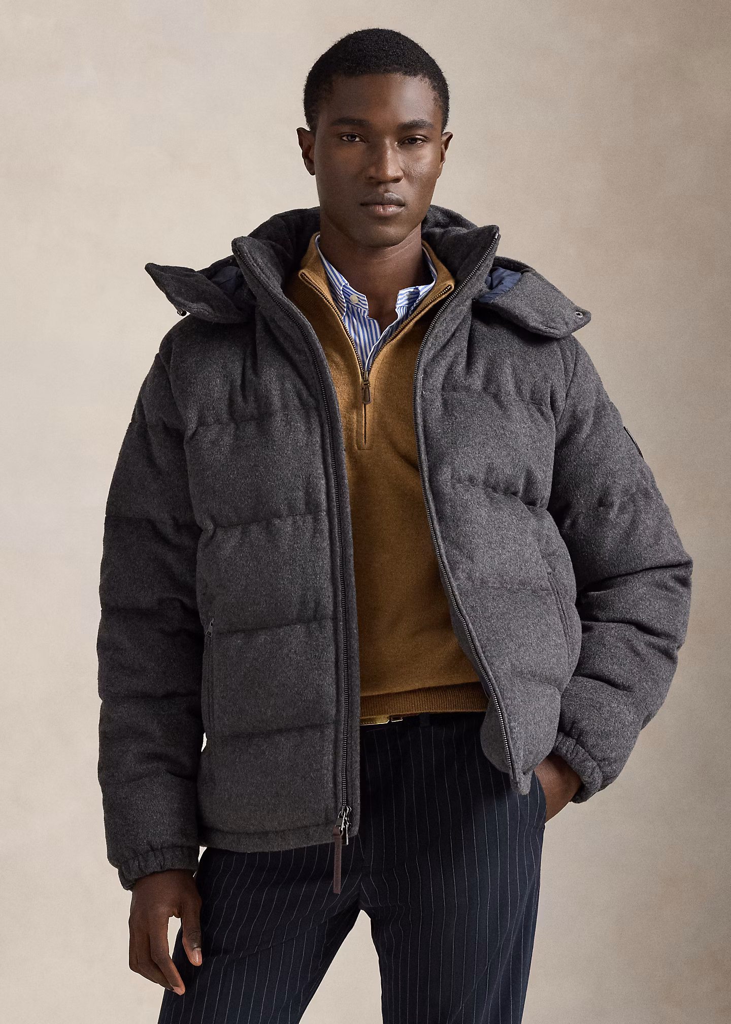 Die Daunenjacke Decker aus Melton - RALPH LAUREN OUTLET