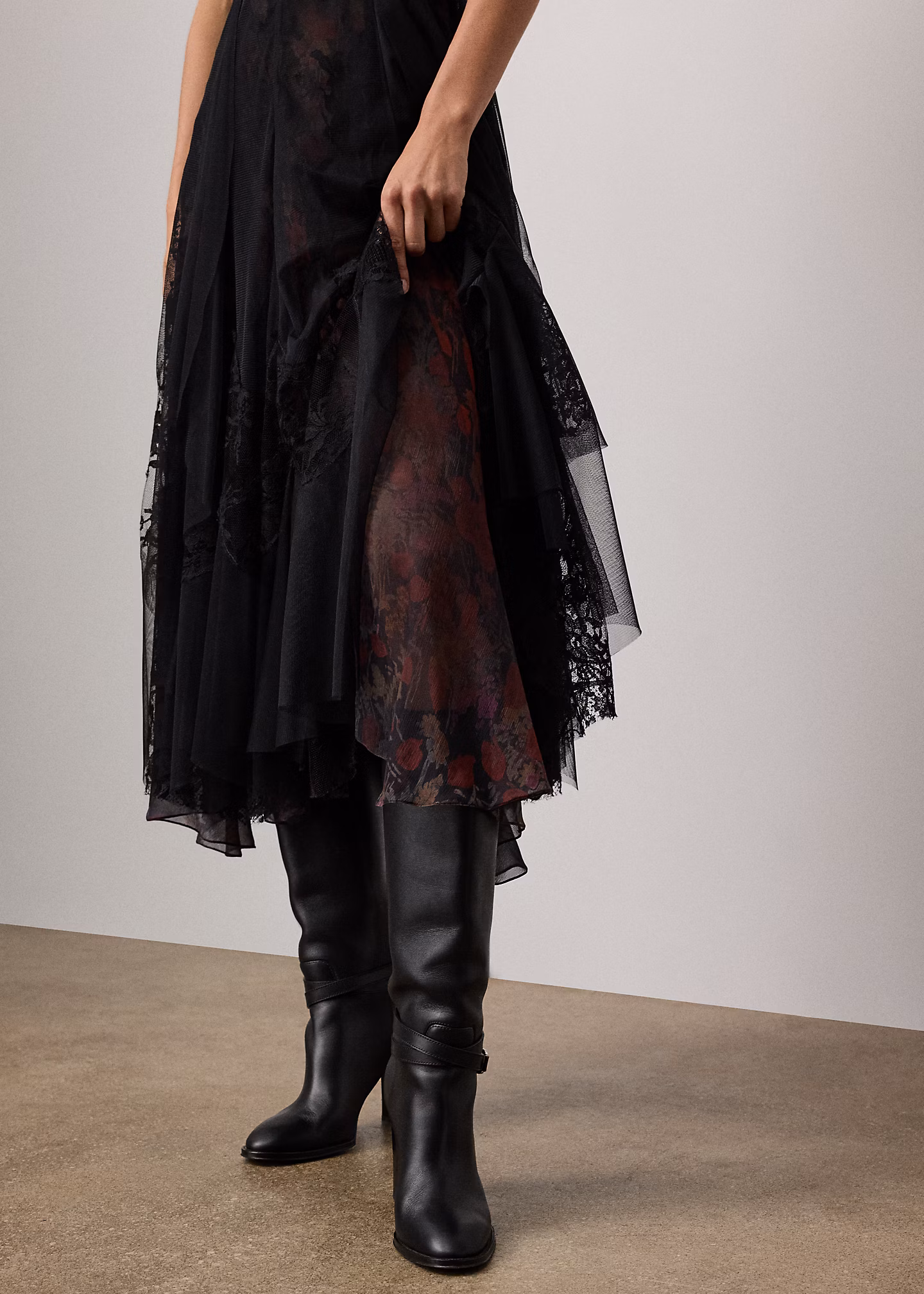 Besticktes Cocktailkleid Quinn aus Tüll - RALPH LAUREN OUTLET