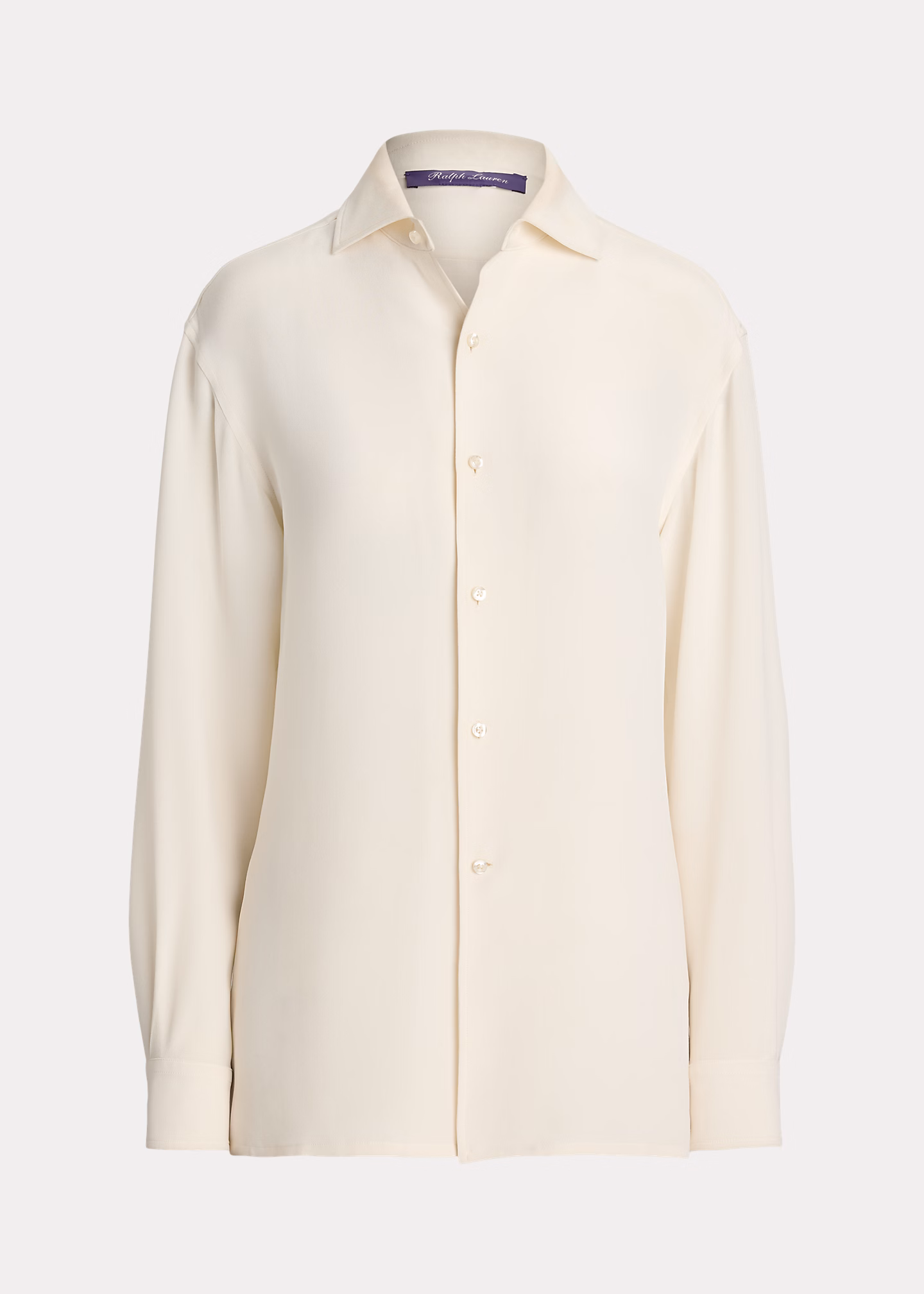 Relaxed-Fit Seiden-Marocain-Caprihemd - RALPH LAUREN OUTLET