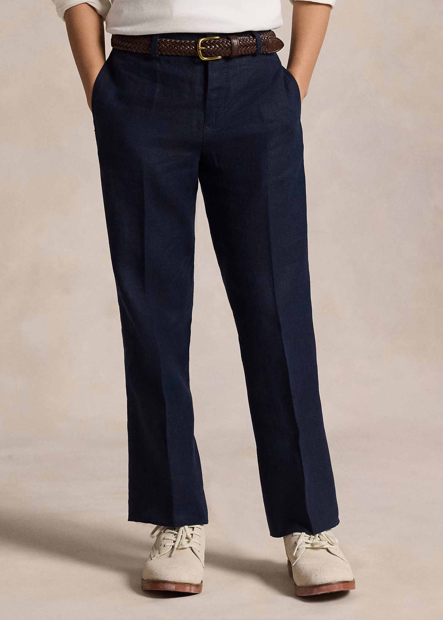 Anzughose aus Leinen - RALPH LAUREN OUTLET