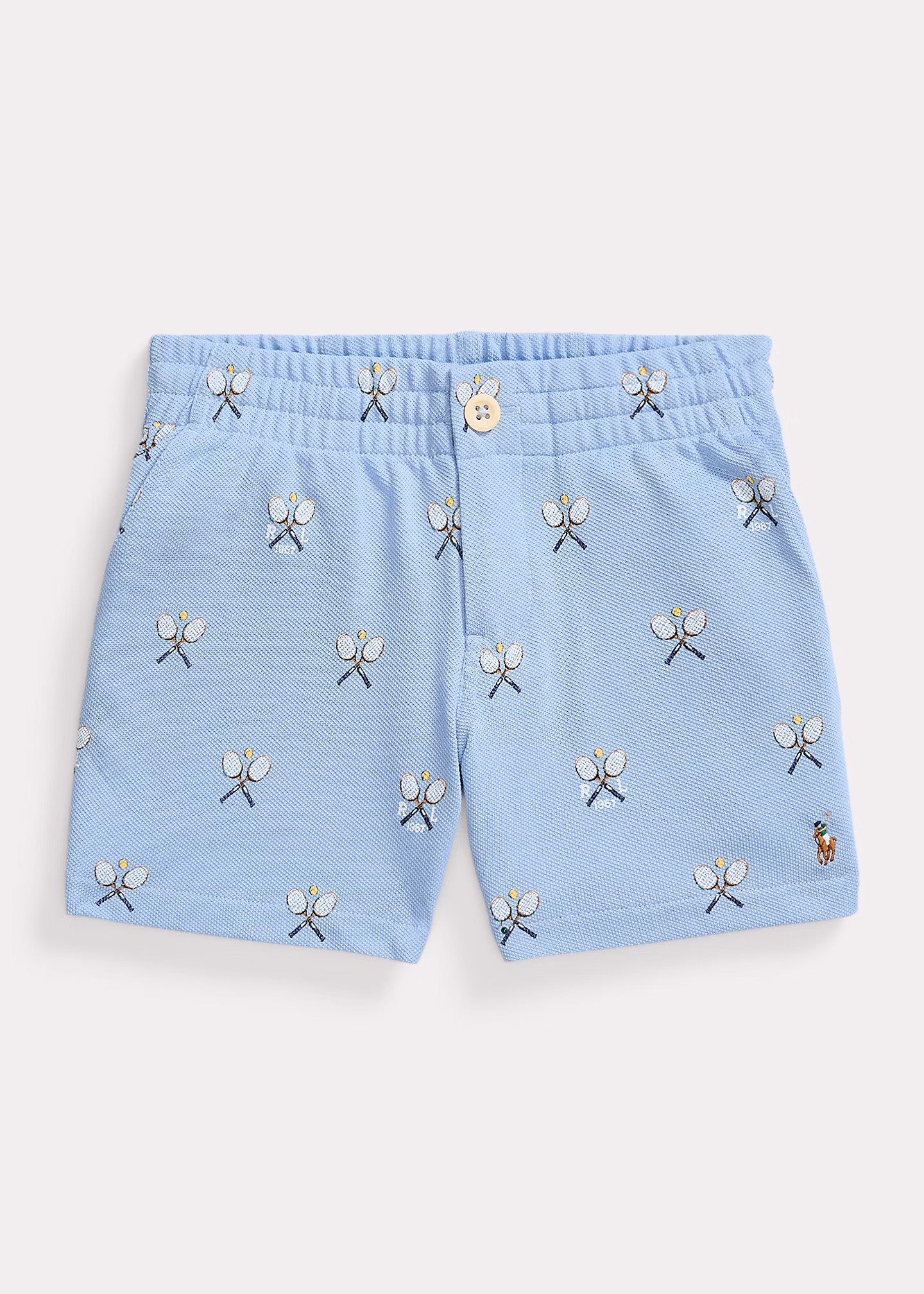 Mesh-Shorts Polo Prepster mit Druckmotiv - RALPH LAUREN OUTLET