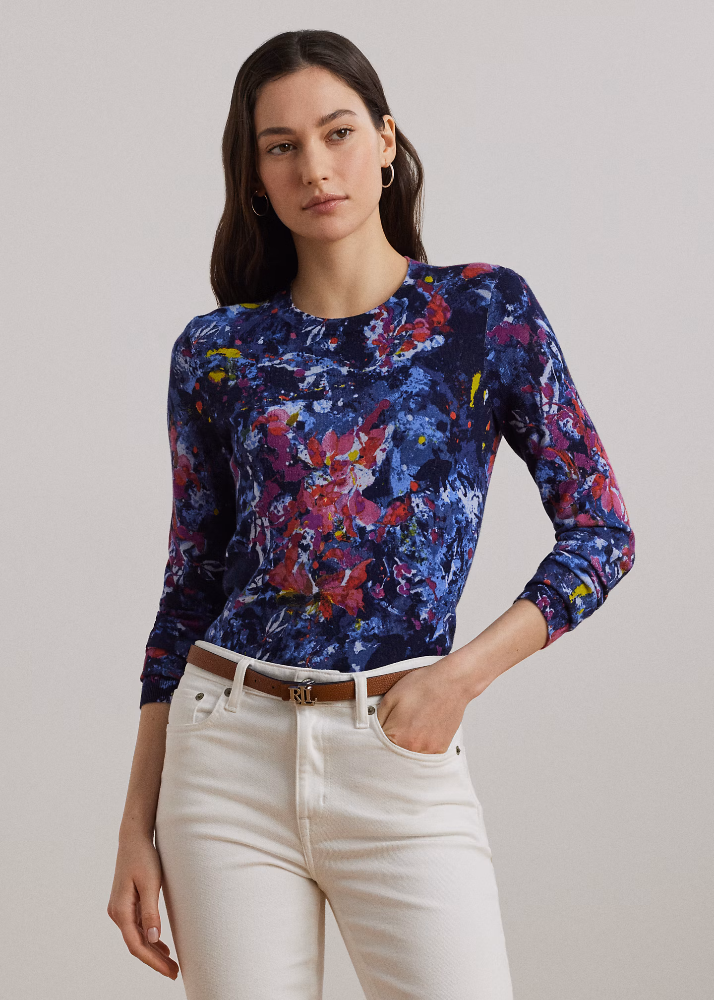 Pullover aus Baumwollmischung - RALPH LAUREN OUTLET