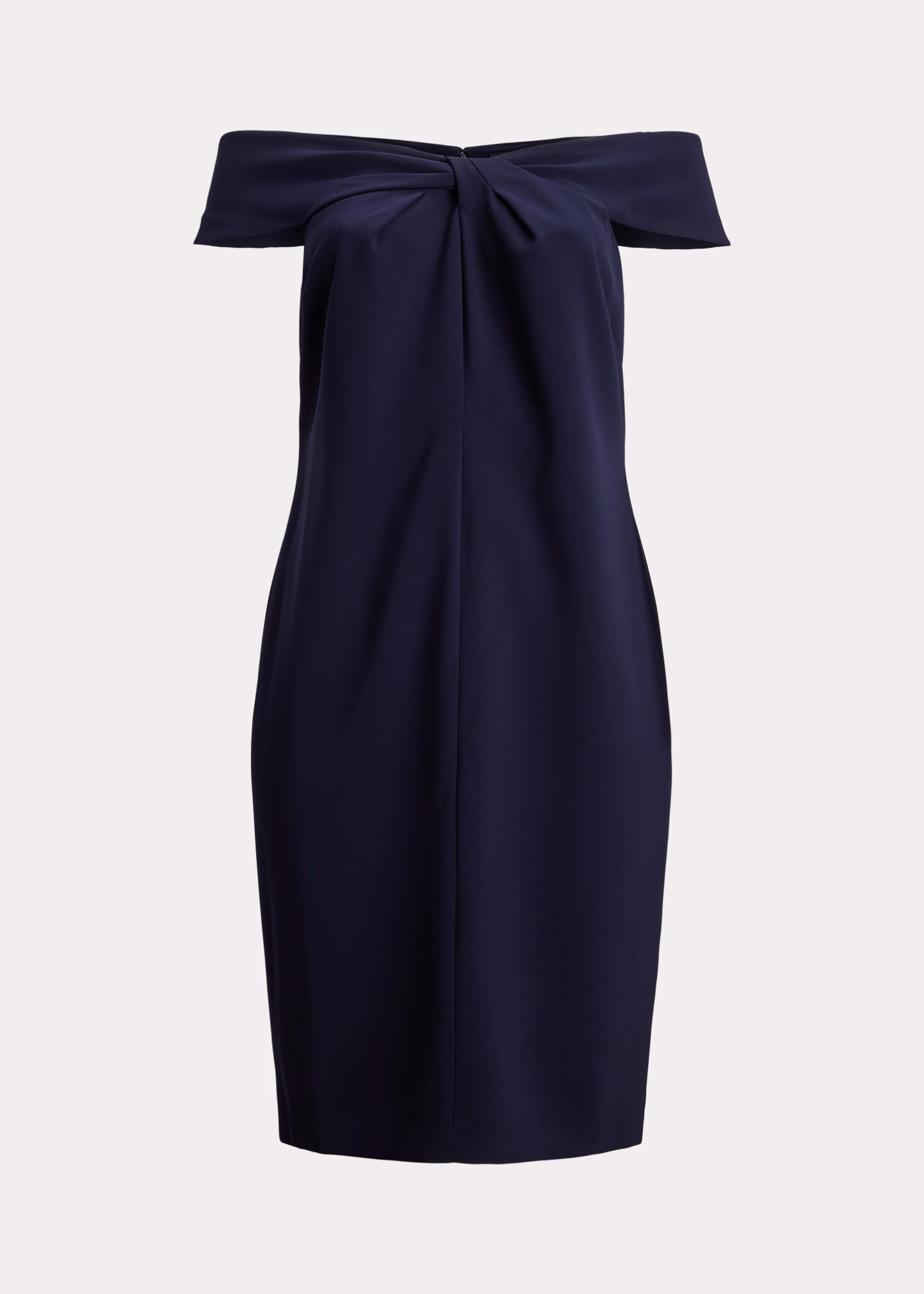 Crêpe-Cocktailkleid mit Twist-Detail - RALPH LAUREN OUTLET