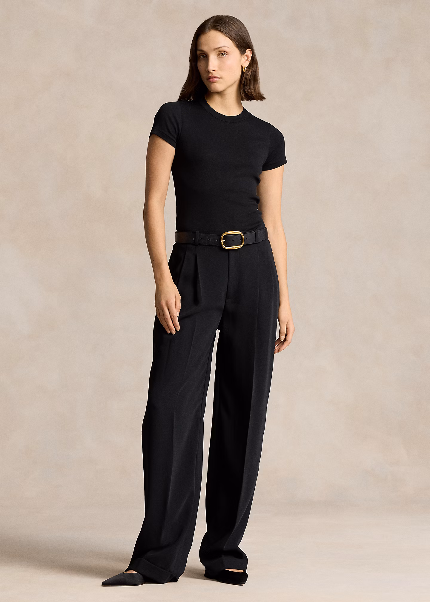Bacall-Hose aus Satin - RALPH LAUREN OUTLET