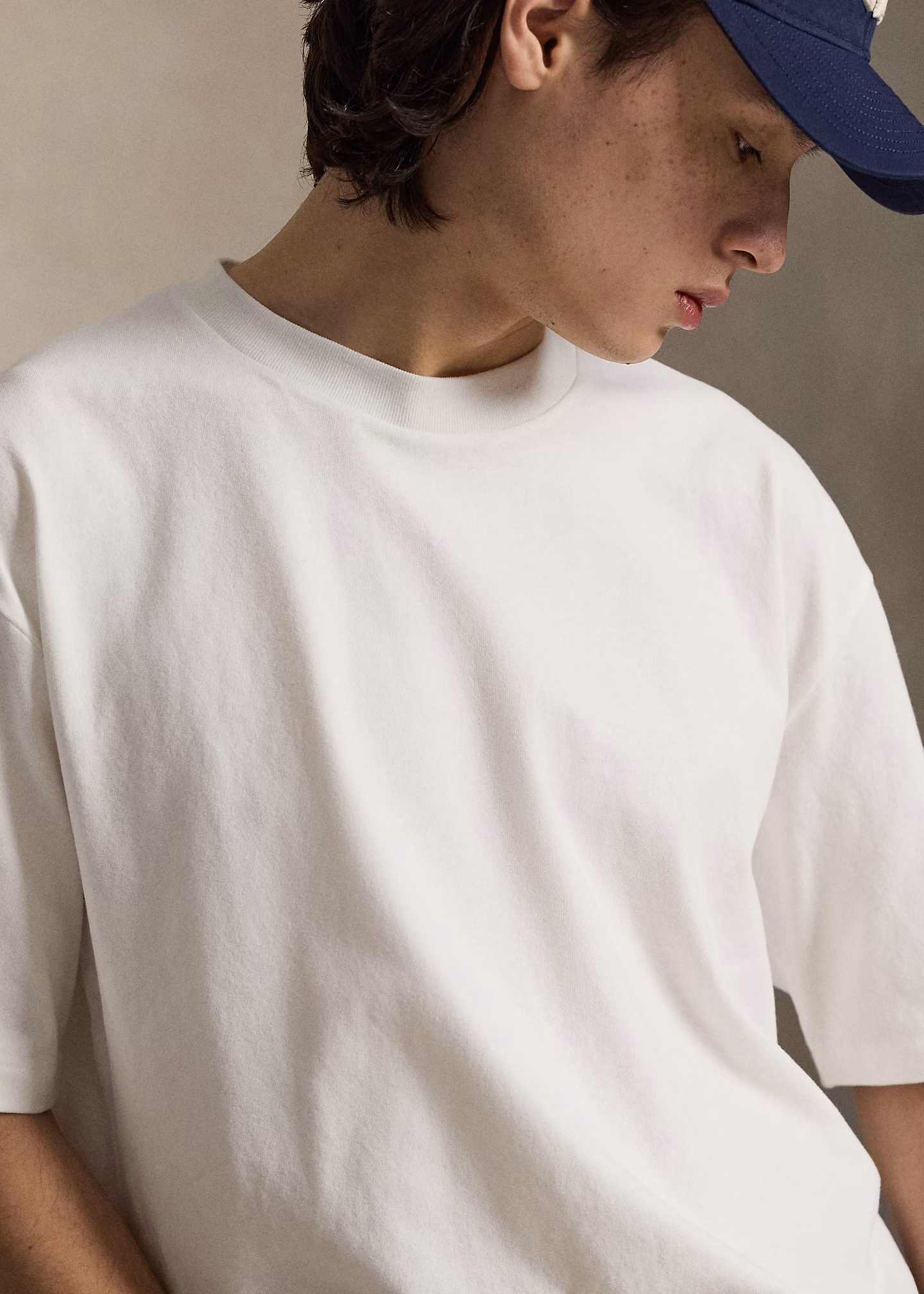 Angerautes Relaxed-Fit Jersey-T-Shirt - RALPH LAUREN OUTLET