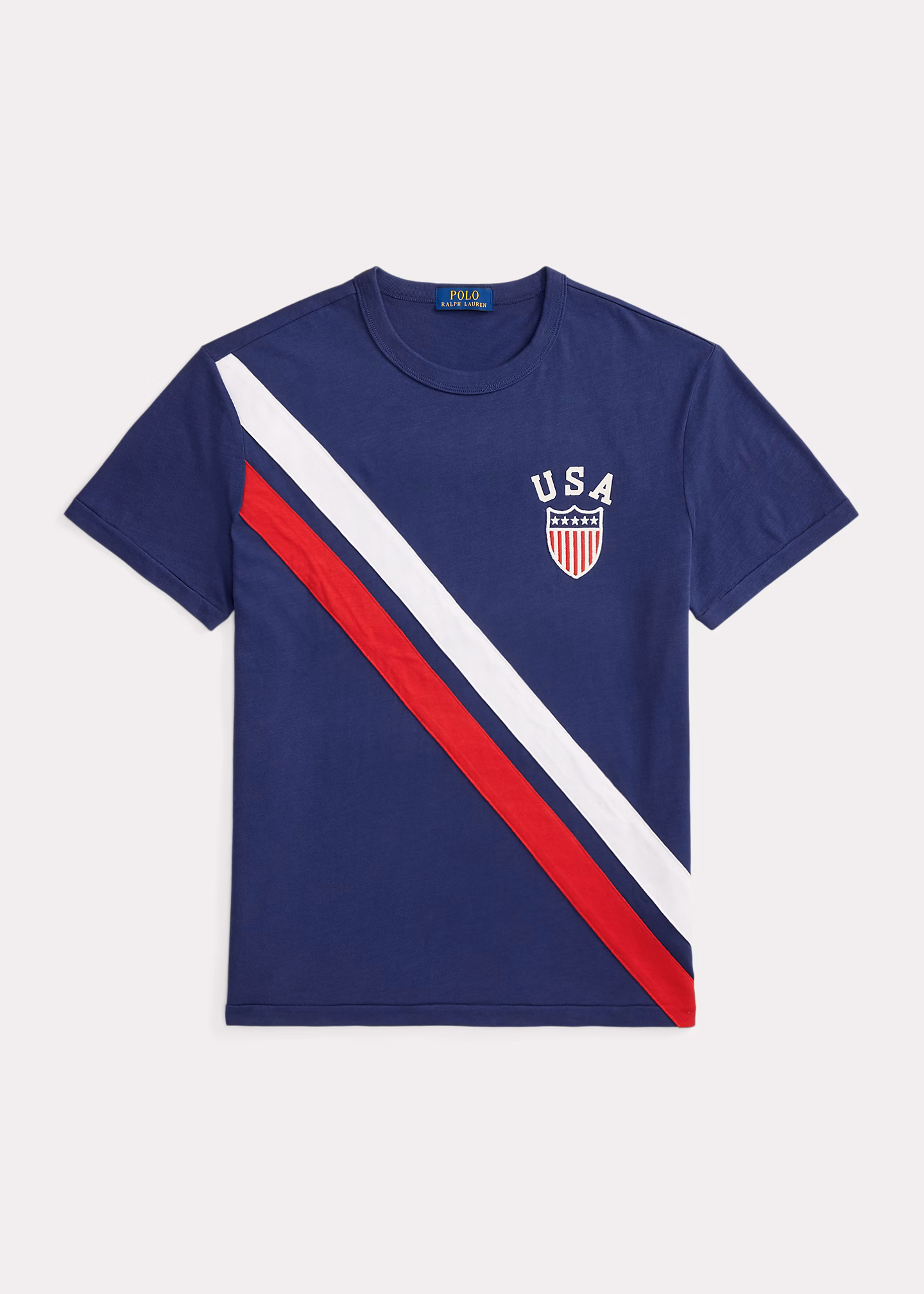 Standard-Fit Jersey-T-Shirt mit Grafik - RALPH LAUREN OUTLET
