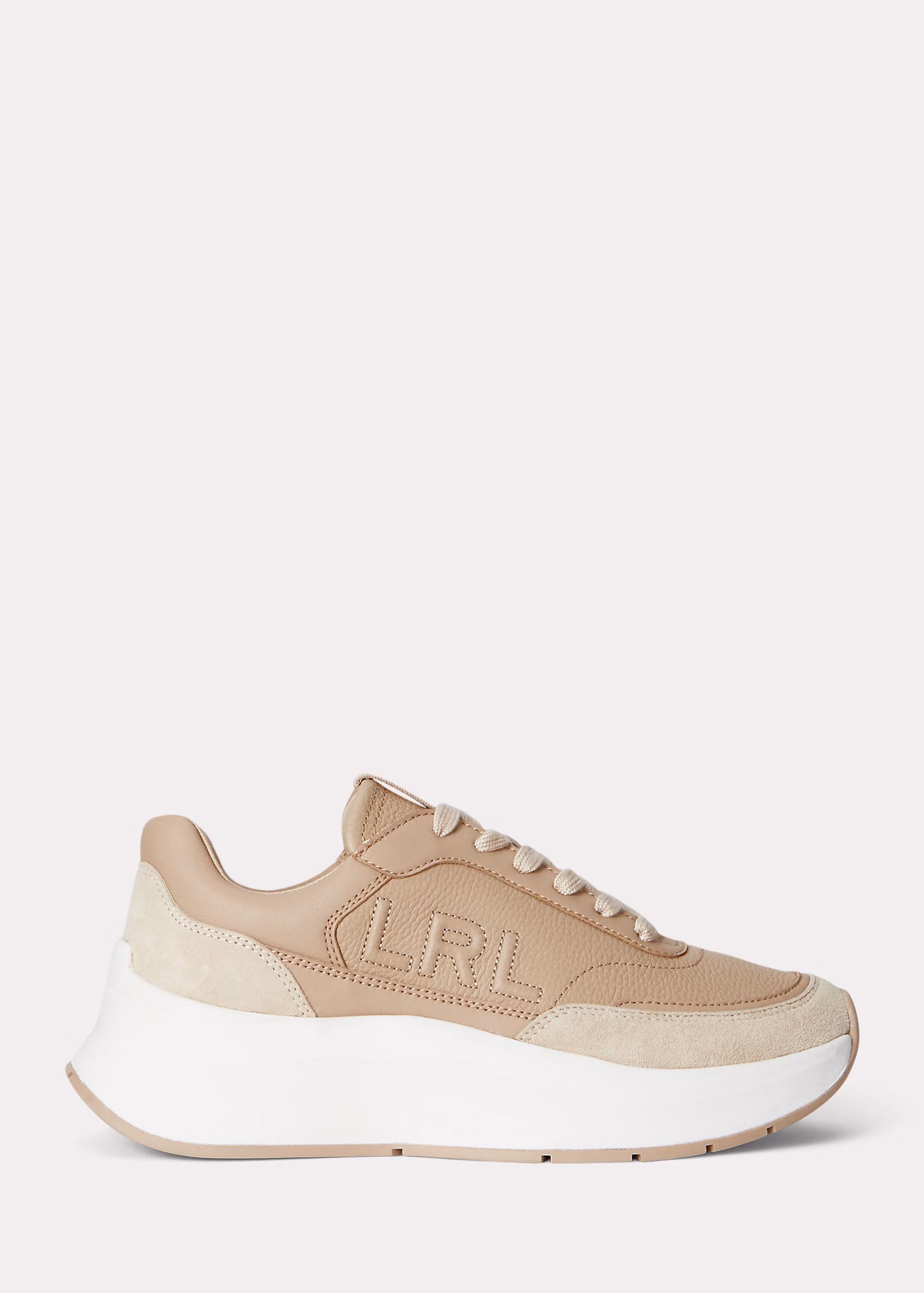 Sneaker Franky aus Walk- und Wildleder - RALPH LAUREN OUTLET