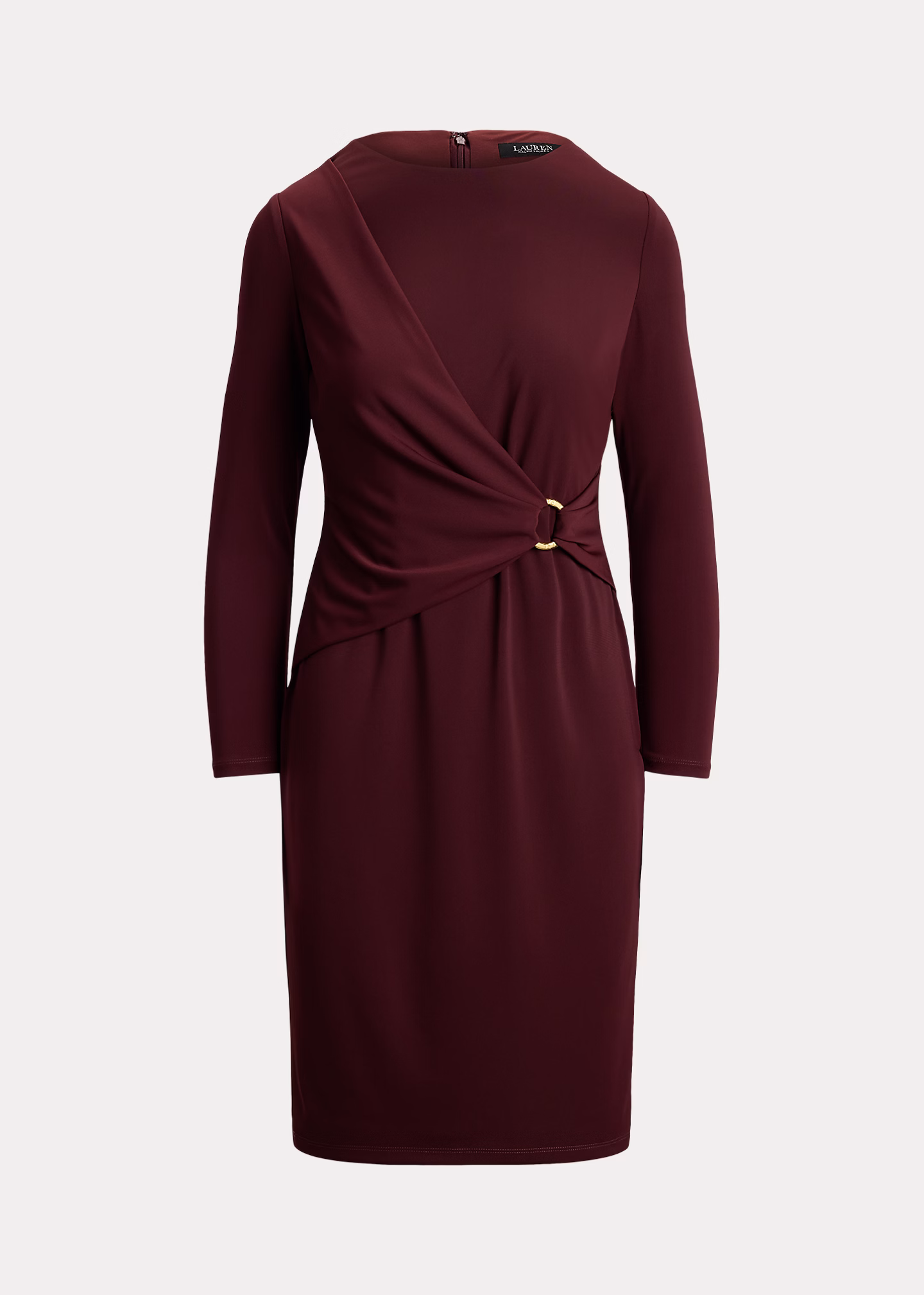 Jersey Three-Quarter-Sleeve Dress - RALPH LAUREN OUTLET