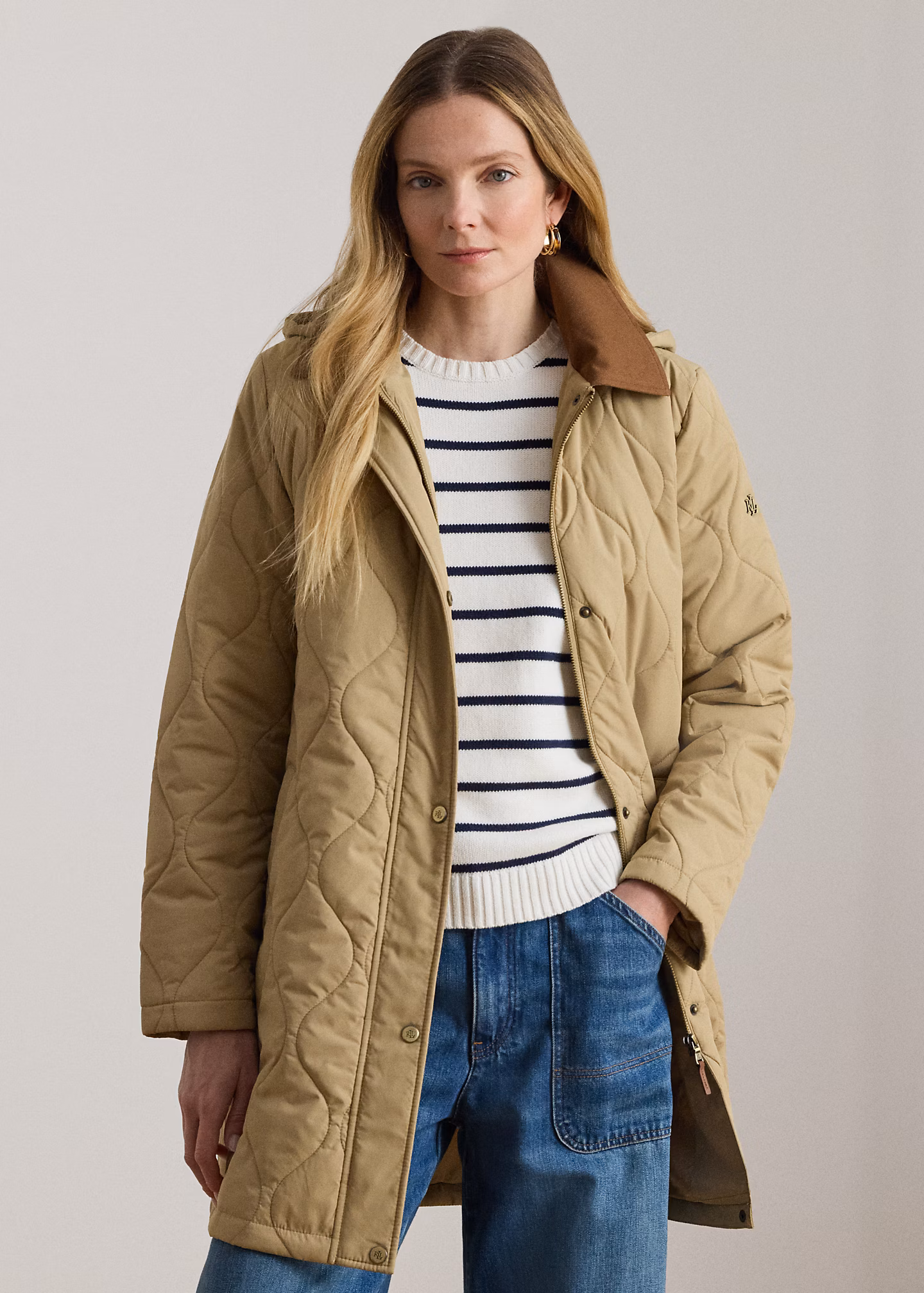 Kapuzenjacke mit Zwiebelsteppung - RALPH LAUREN OUTLET