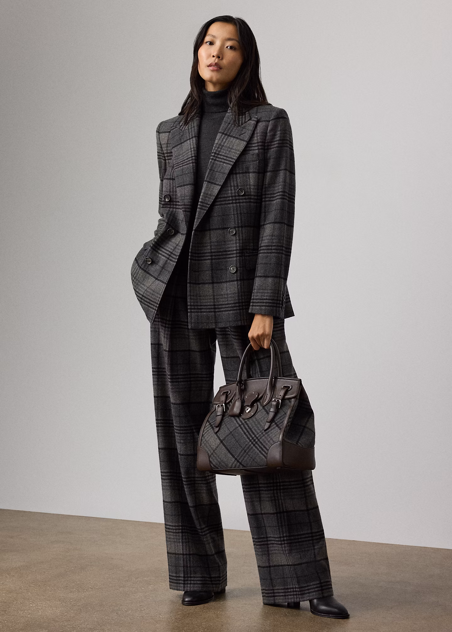 Karierte Wollhose Jody - RALPH LAUREN OUTLET