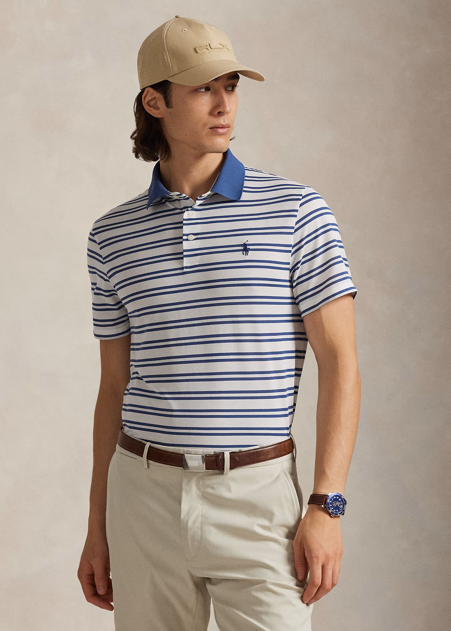 Tailored-Fit Performance-Poloshirt - RALPH LAUREN OUTLET