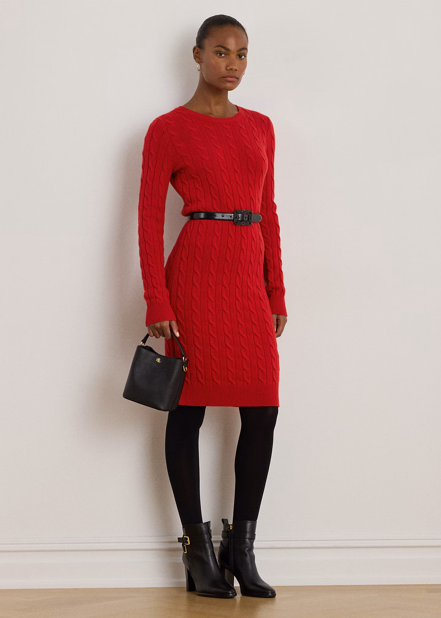 Pulloverkleid mit Zopfmuster - RALPH LAUREN OUTLET