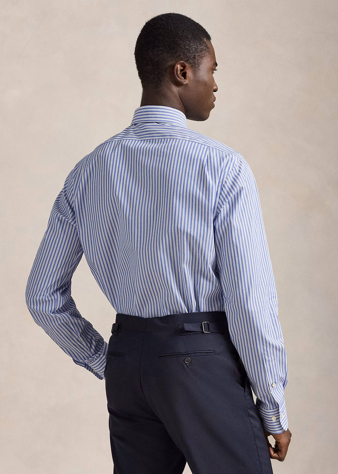 Custom-Fit Popelinehemd mit Streifen - RALPH LAUREN OUTLET