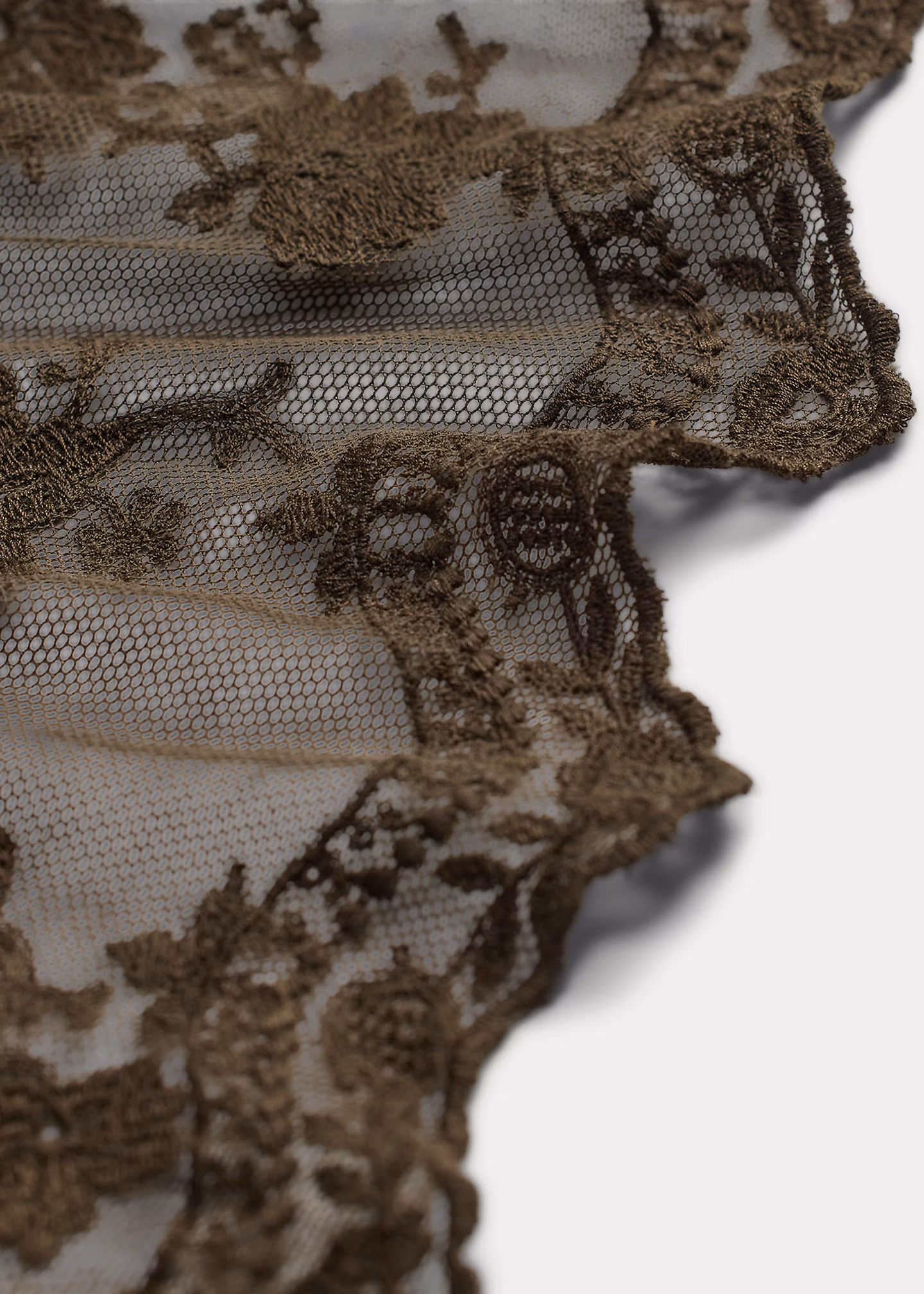 Bestickte Spitzenbluse mit Rüschenbesatz - RALPH LAUREN OUTLET