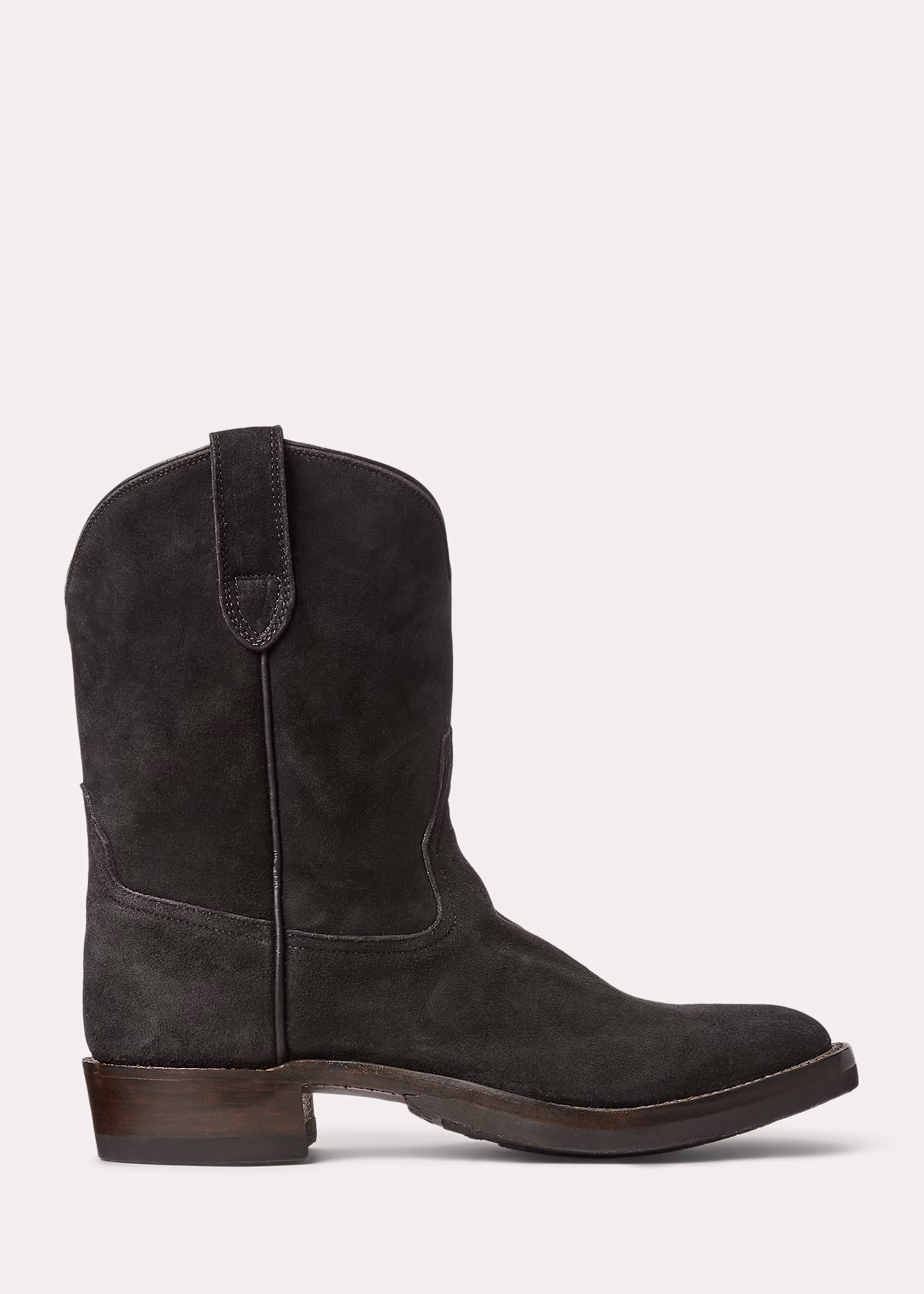 Stiefel aus Rauwildleder - RALPH LAUREN OUTLET