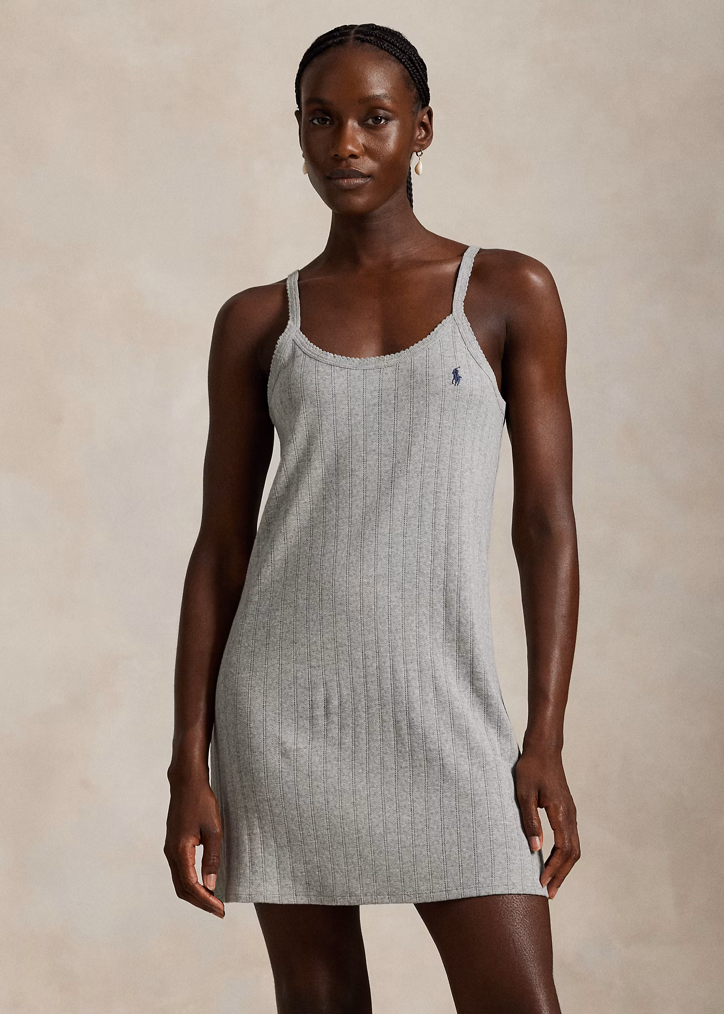 Ärmelloses Nachthemd mit Lochmuster - RALPH LAUREN OUTLET