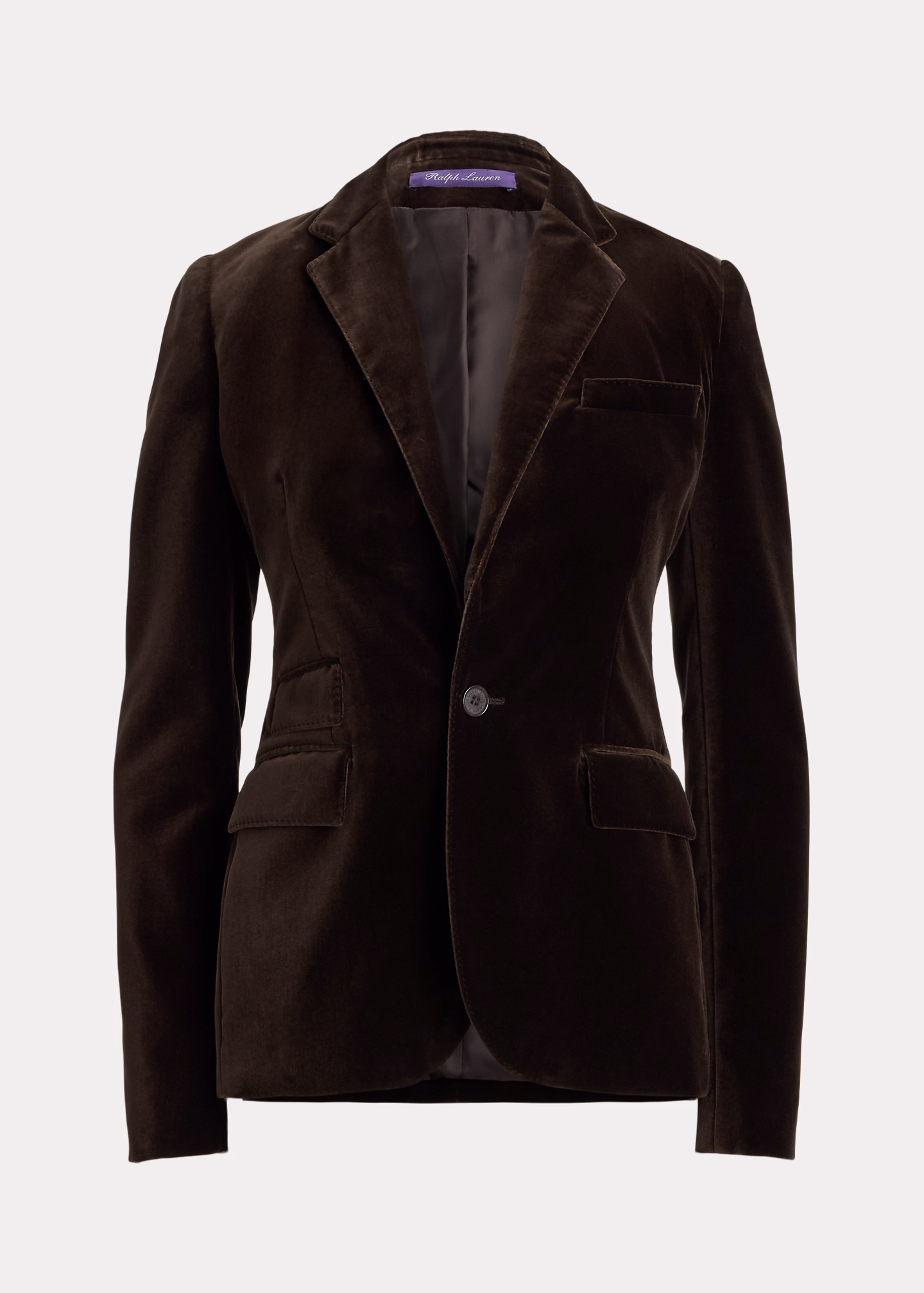 Jacke Parker aus Stretchsamt - RALPH LAUREN OUTLET