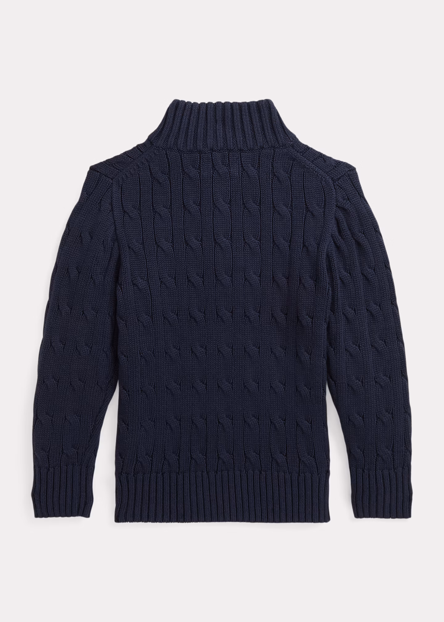 Baumwollpullover mit Zopfmuster - RALPH LAUREN OUTLET